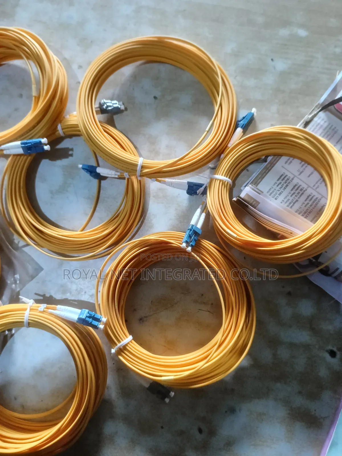 Fibre Duplex Patch Cord Lc-Lc Single Mode 10m