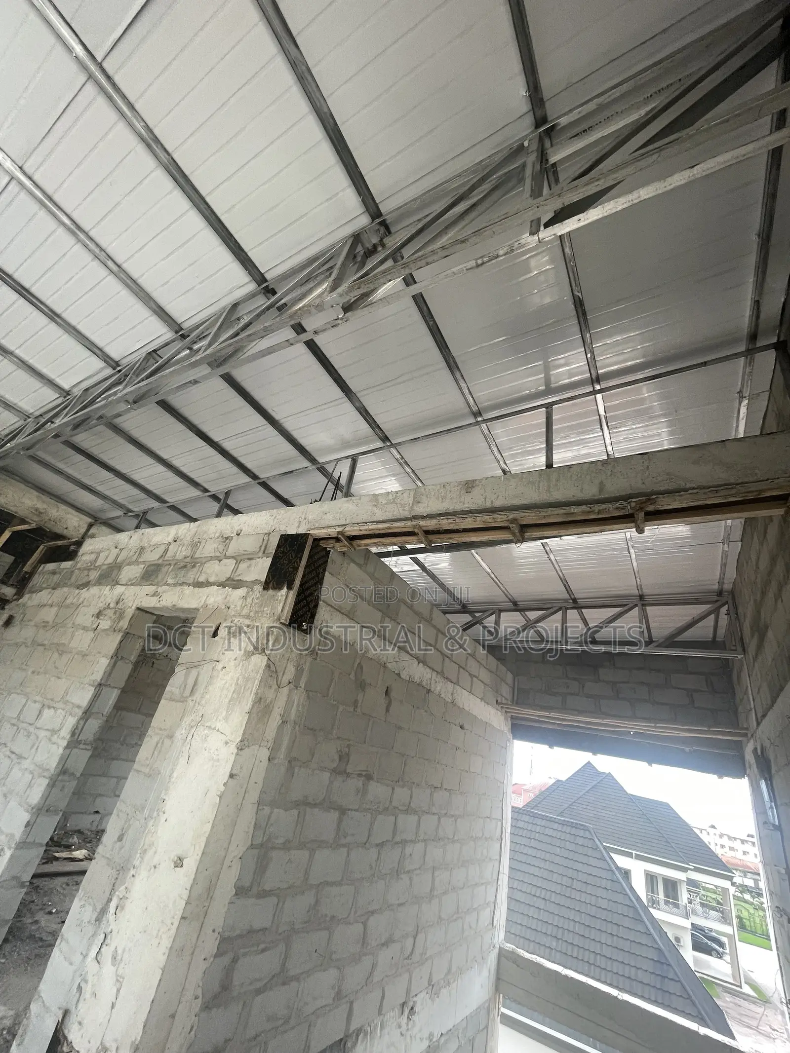 Sandwich Roof Panel Installation / Sun Repellent/ Heat Resistance