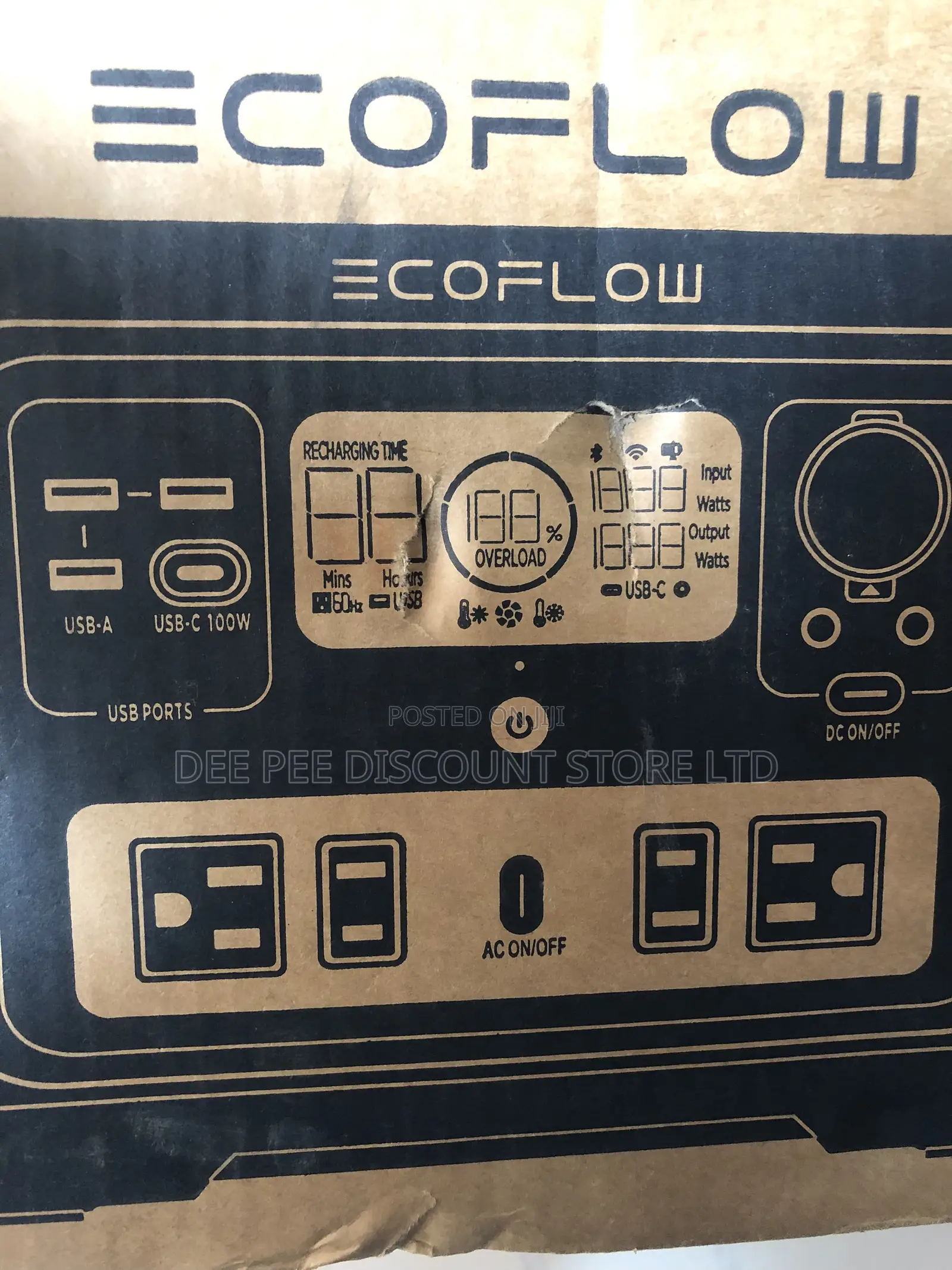 Ecoflow River 2 Max Portable Power Station 512wh Lifep04 5yr Warranty