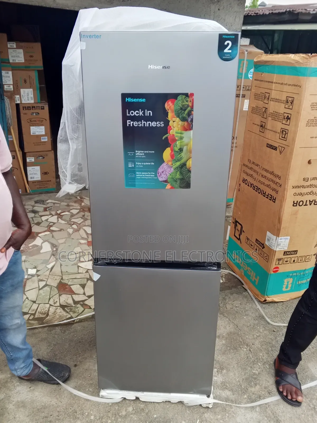 Hisense Bottom Freezer and Top Refrigerator 275l