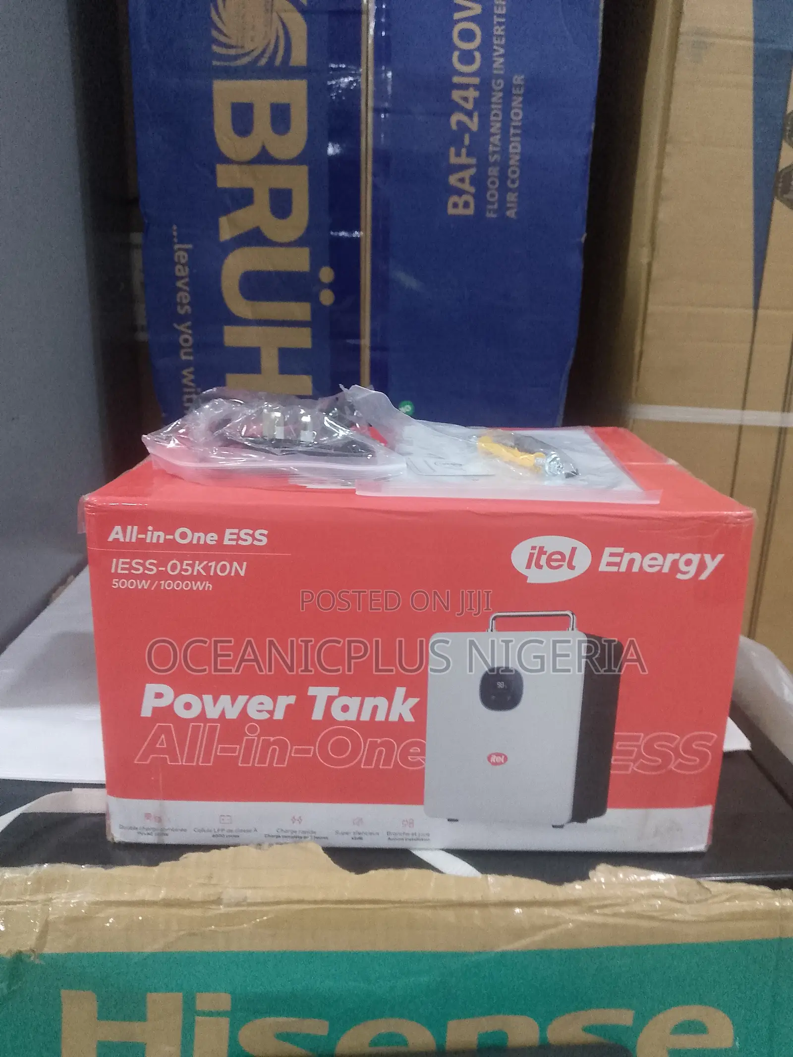 Itel Powertank 500w 1000wh Solar Generator
