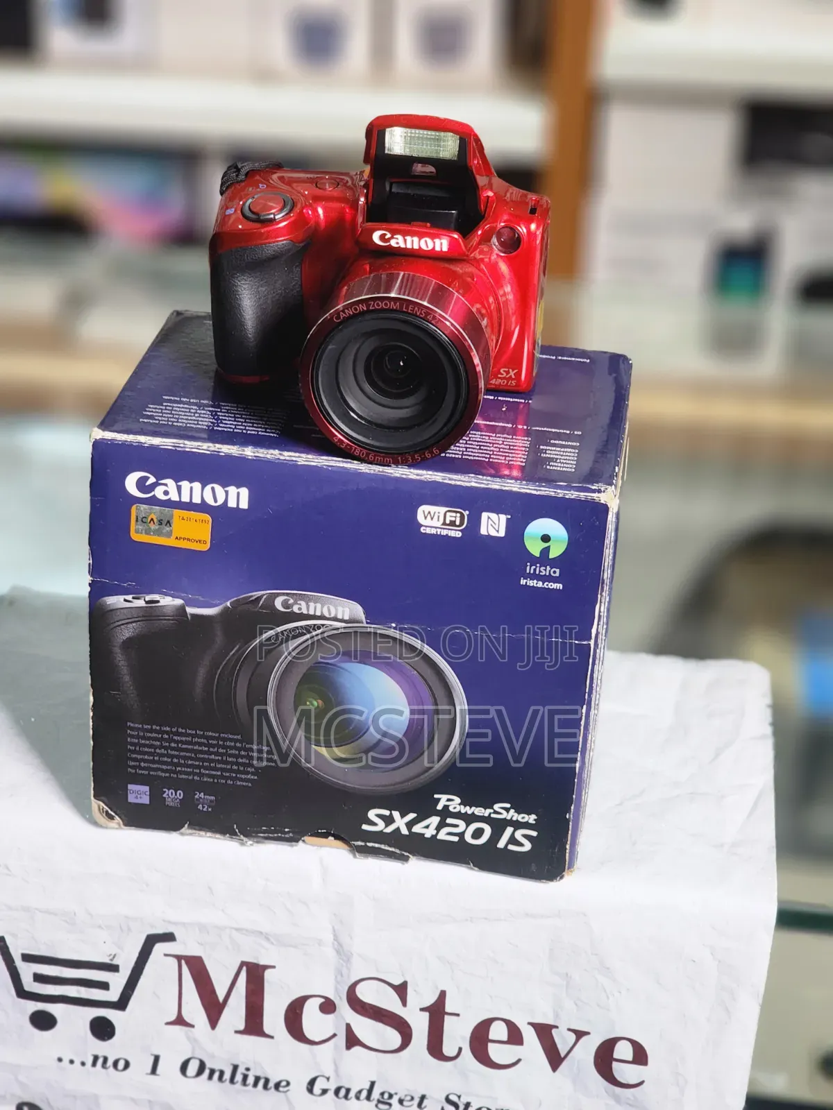 Canon Powershot Sx 420 Is Digital Camera With Wi-Fi
