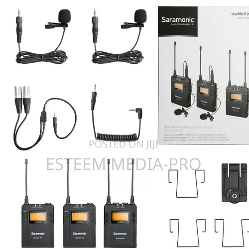 Saramonic Uwmic9 2-Person Camera-Mount Wireless Omni Lavalier Mic