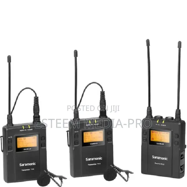Saramonic Uwmic9 2-Person Camera-Mount Wireless Omni Lavalier Mic