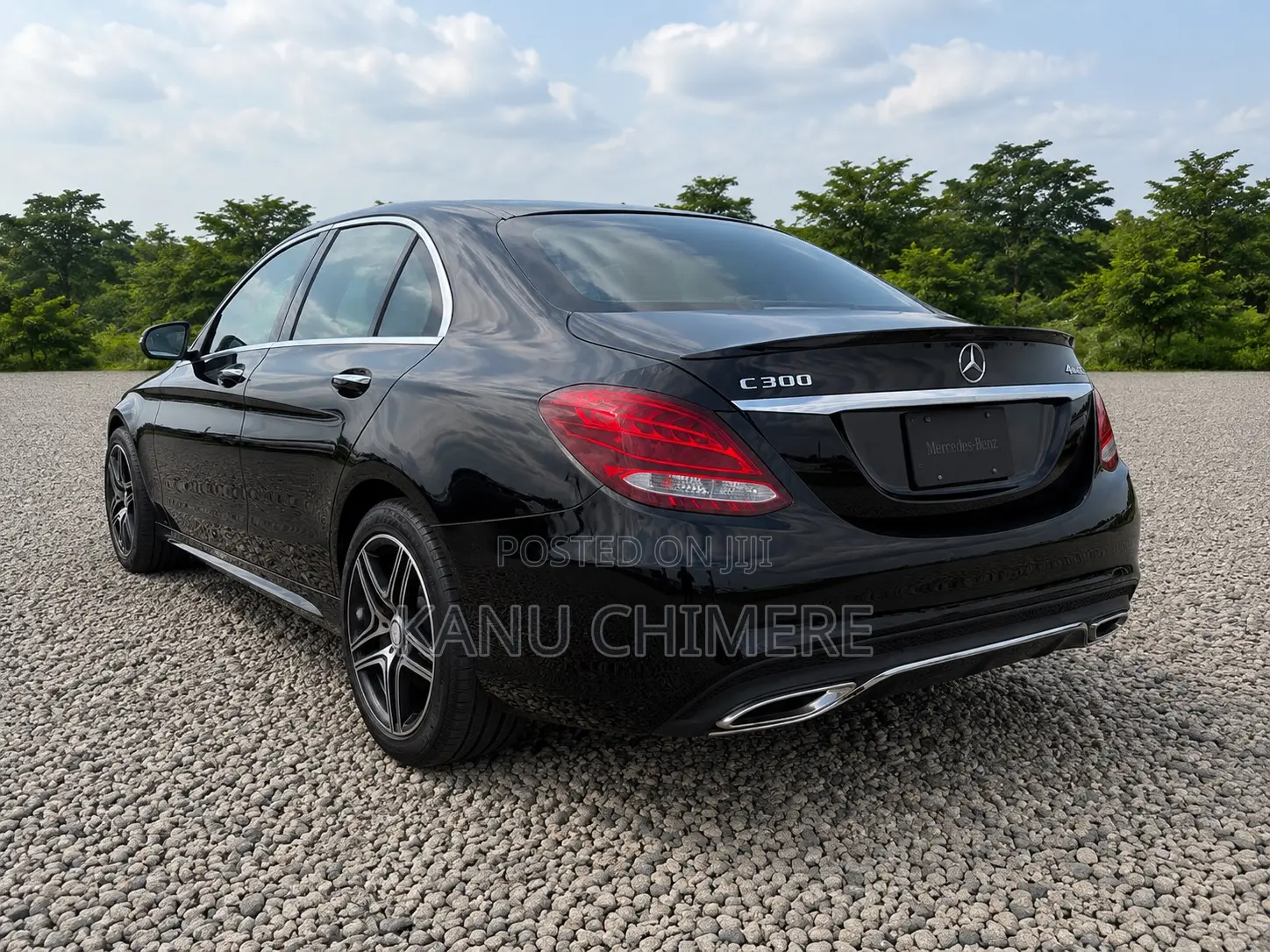 Mercedes-Benz C300 Luxury 4Matic Sedan AWD (2.0L 4cyl 7A) 2016 Black