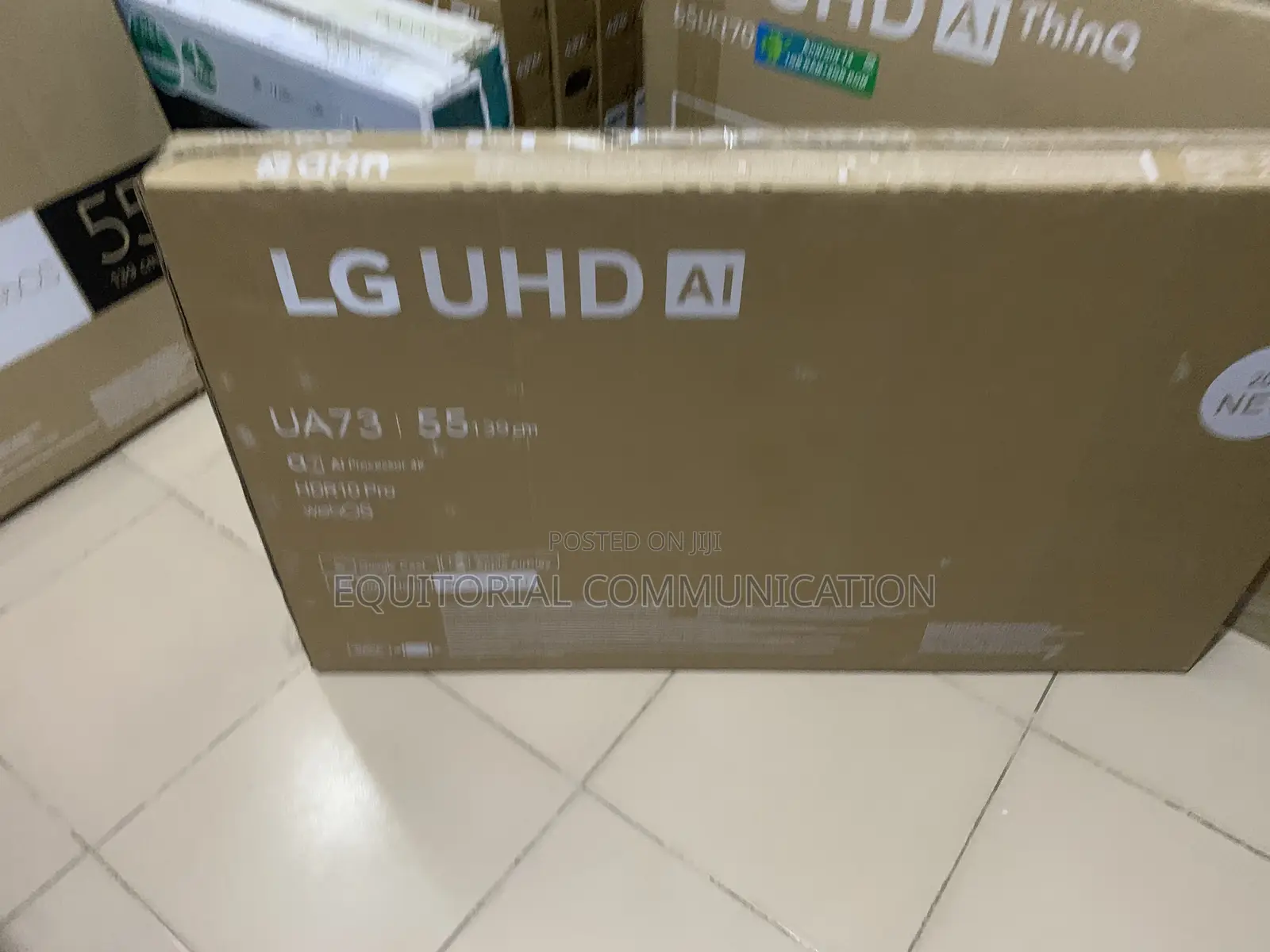 Lg 55-Inch Crystal Clear Smart Tv