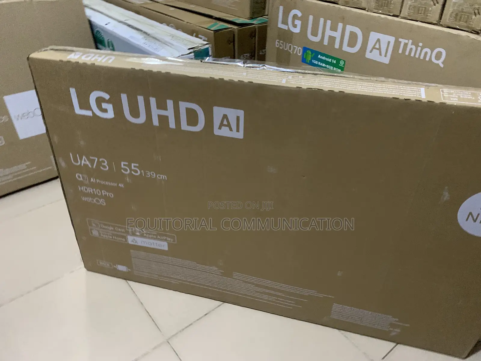 Lg 55-Inch Crystal Clear Smart Tv