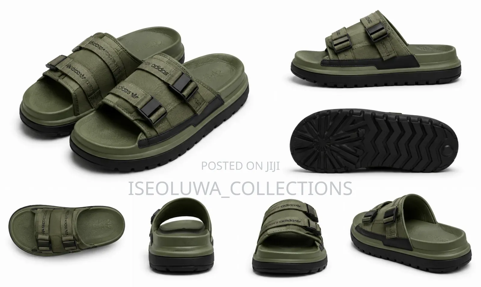 Casual Adjustable Comfort Buckle Strap Slide Sandals