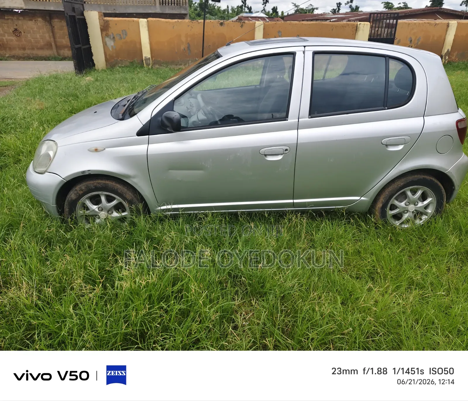 Toyota Yaris 2004 Silver