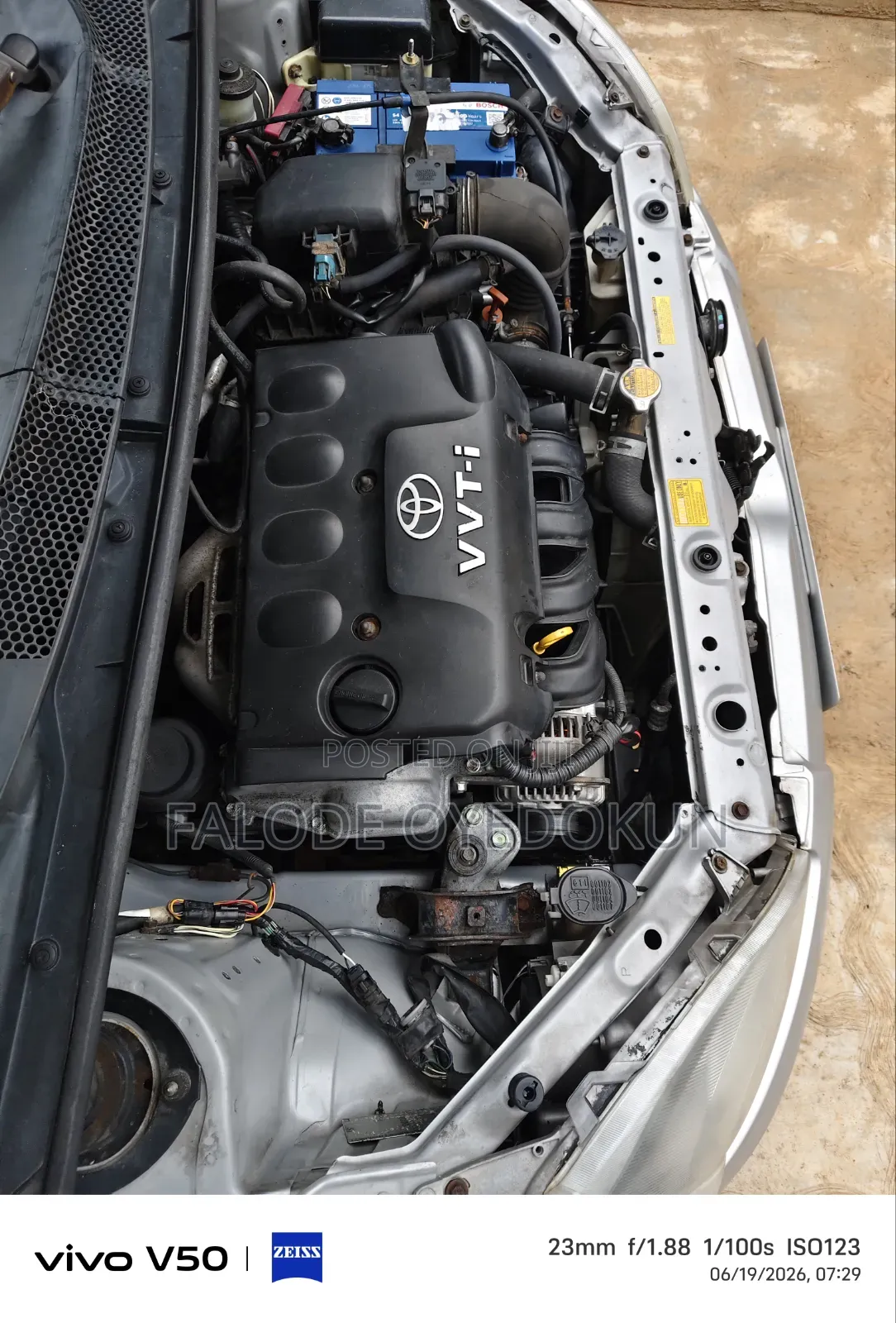 Toyota Yaris 2004 Silver