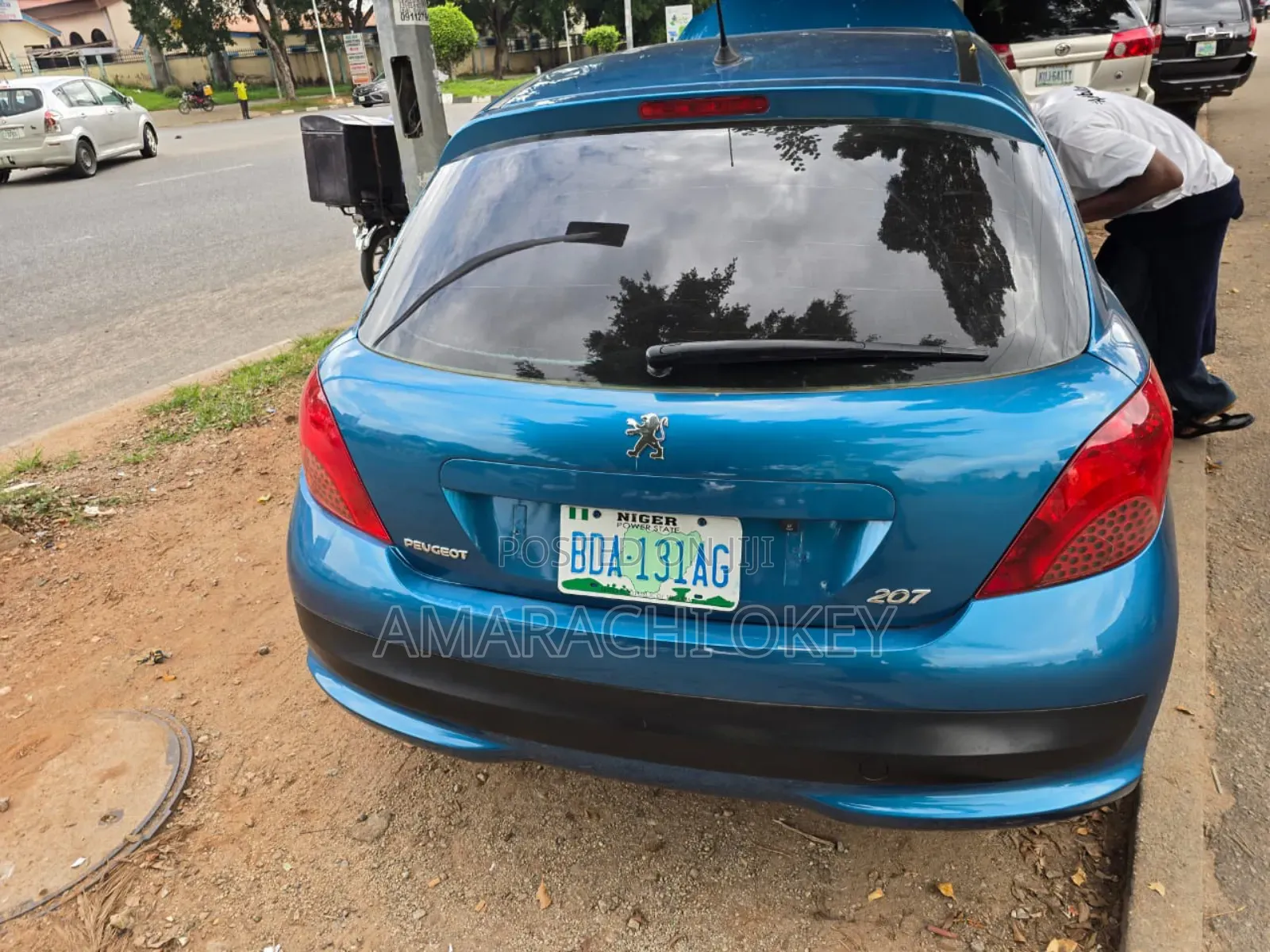 Peugeot 207 2008 Blue