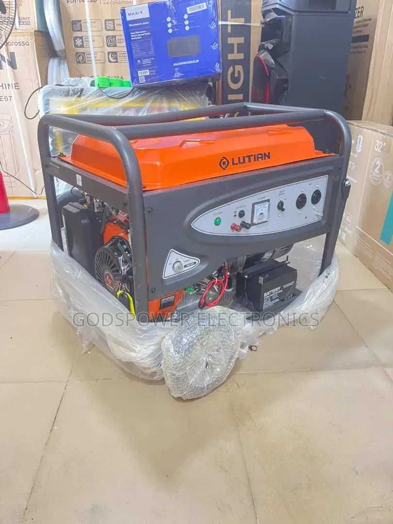 Original Lutian Copper Coil 5500w Semi Silent Generator With Remote