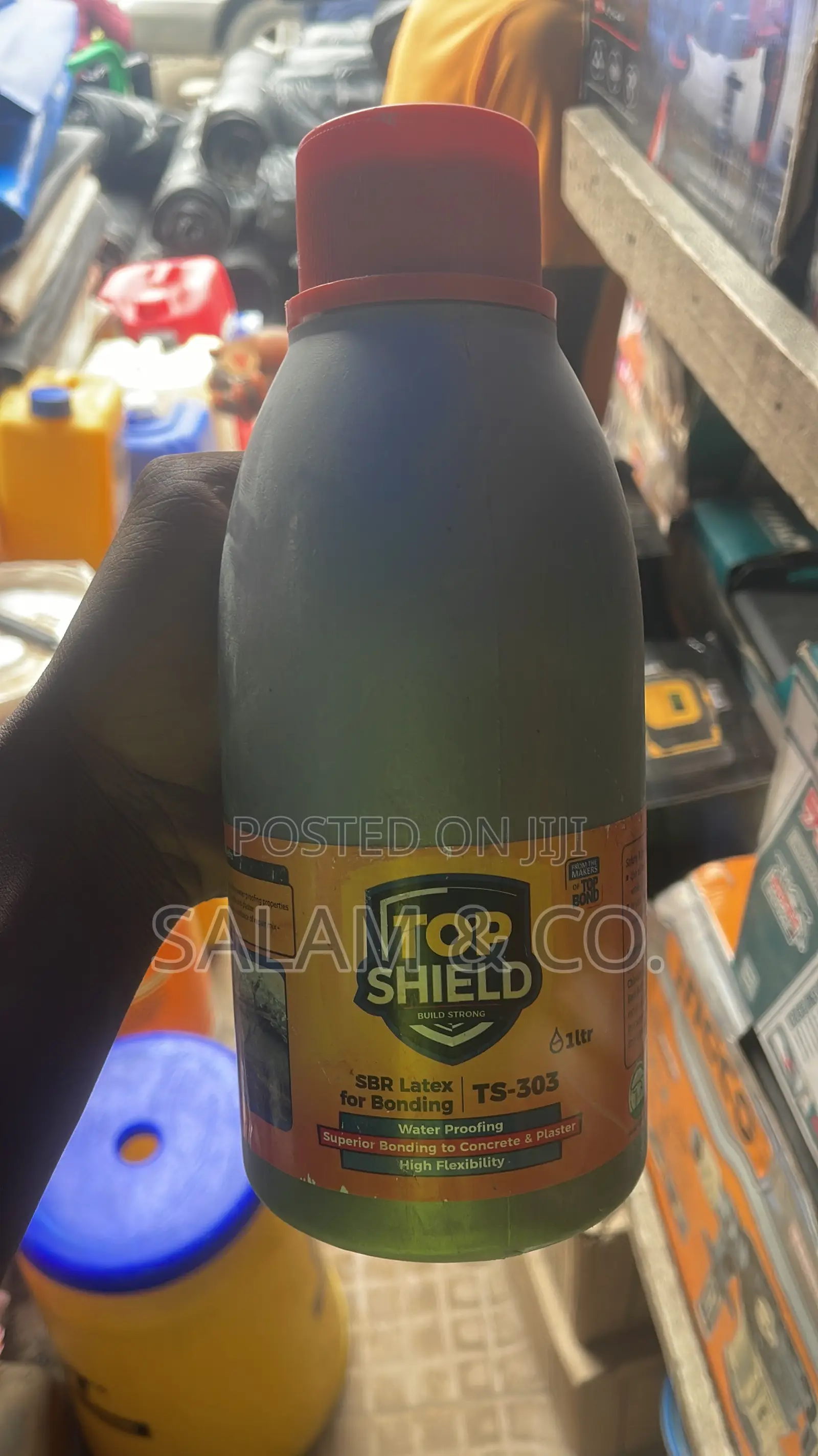 Top Shield SBR Latex Bonding Agent for Concrete, Mortar Screeding