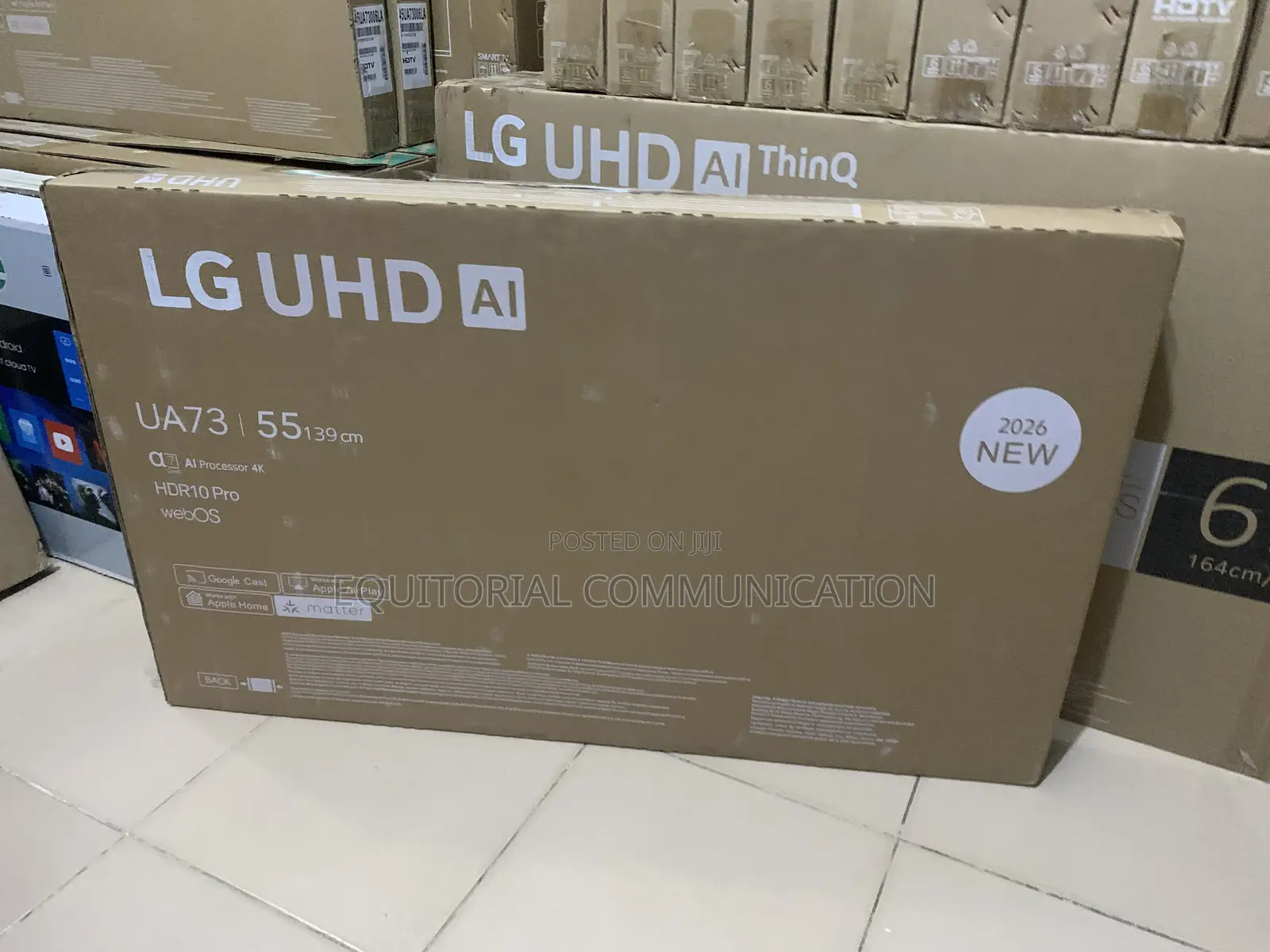 Lg 55-Inch Smart Tv With Immersive Picture