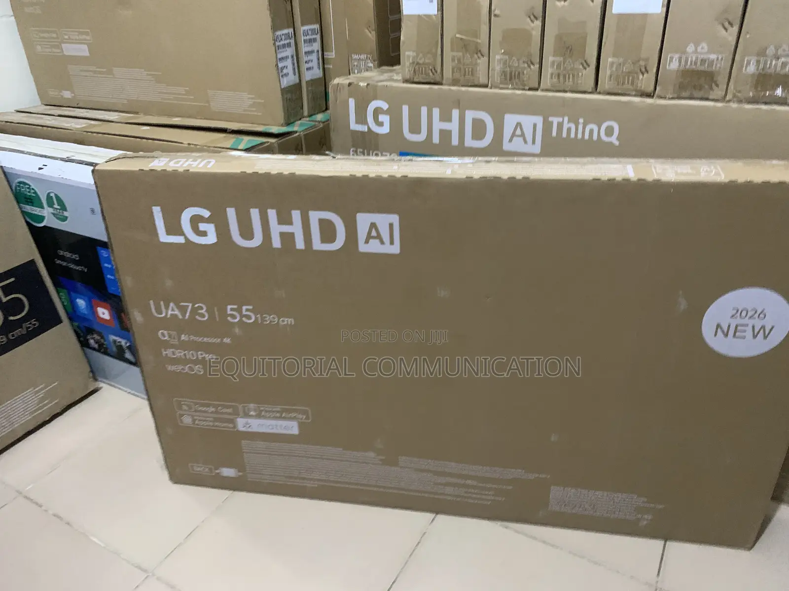 Lg 55-Inch Smart Tv With Immersive Picture