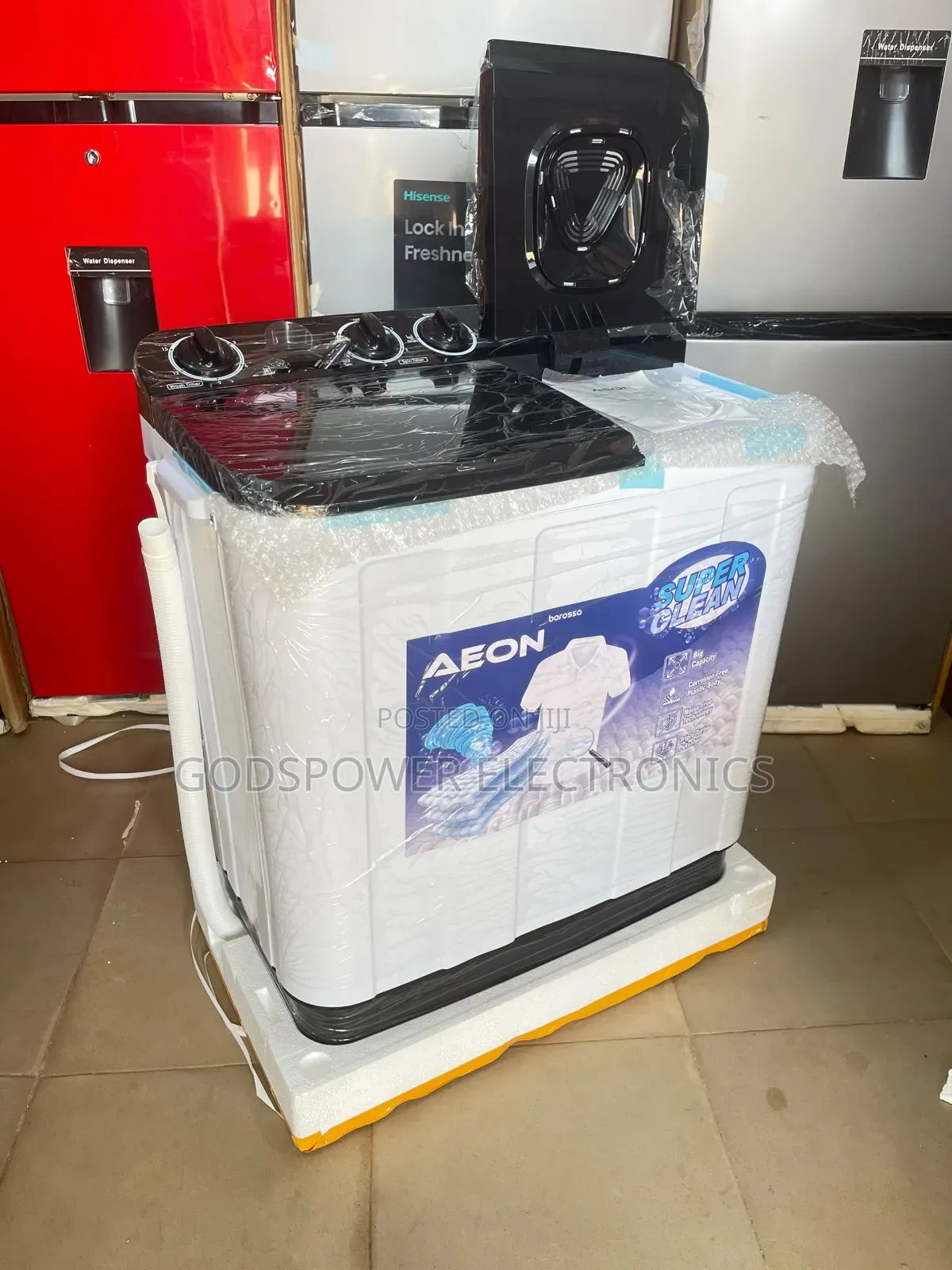 Aeon 7kg Twin Tub Top-Loader Washing Machine