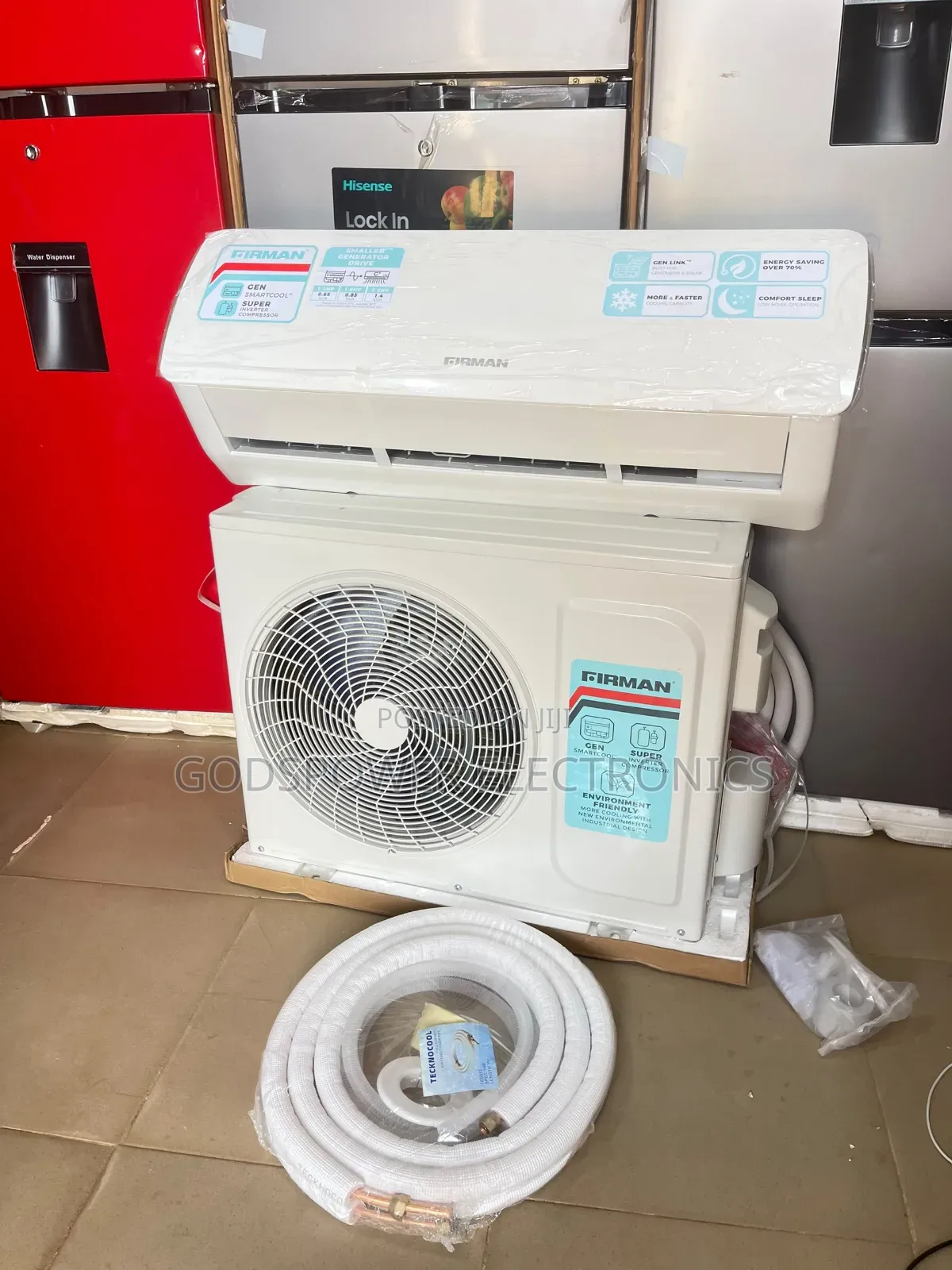 Durable Firman 1.6hp Inverter 100% Copper Air Conditioners