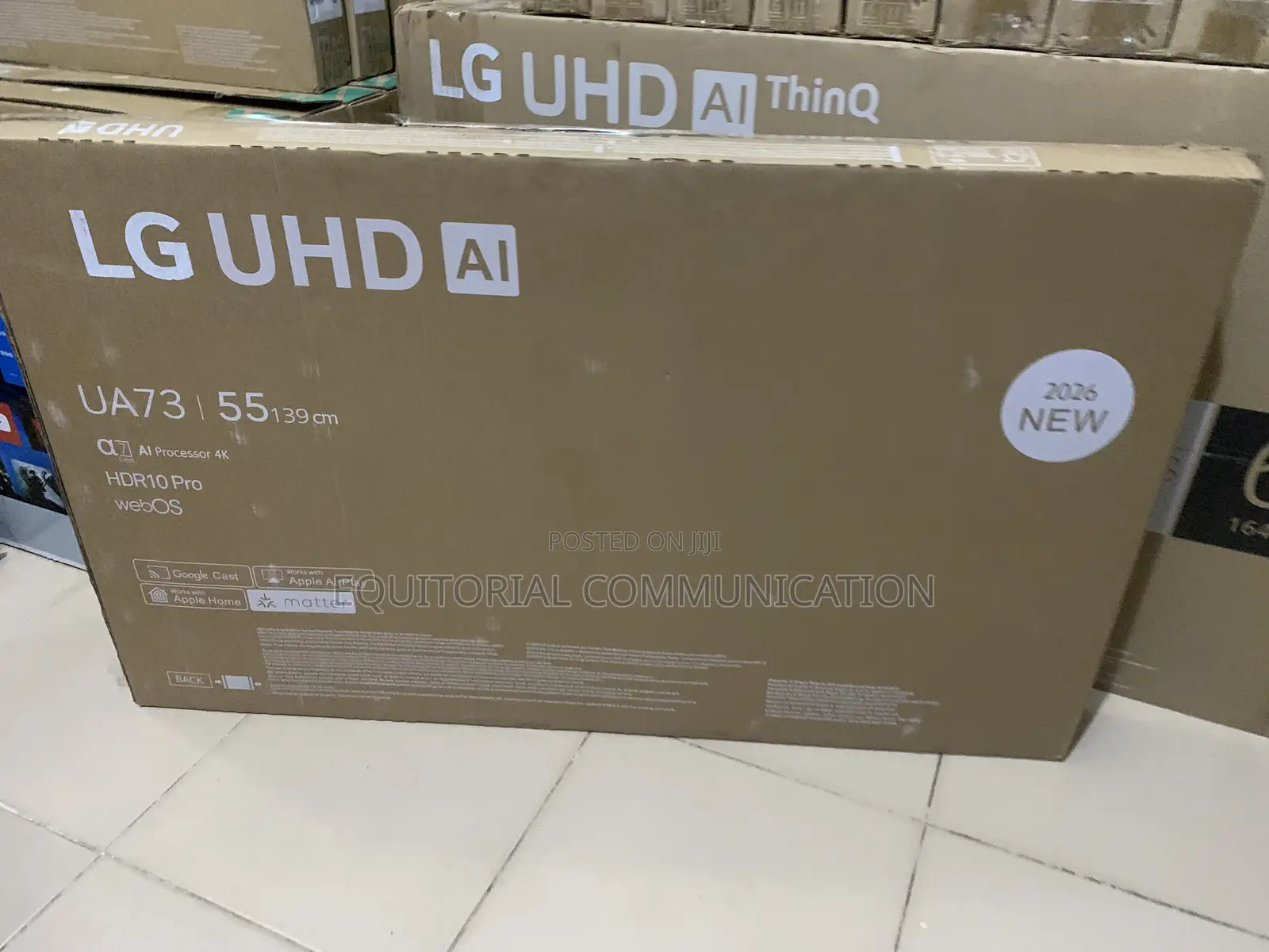 Lg 55-Inch Smart Tv With Sleek Design