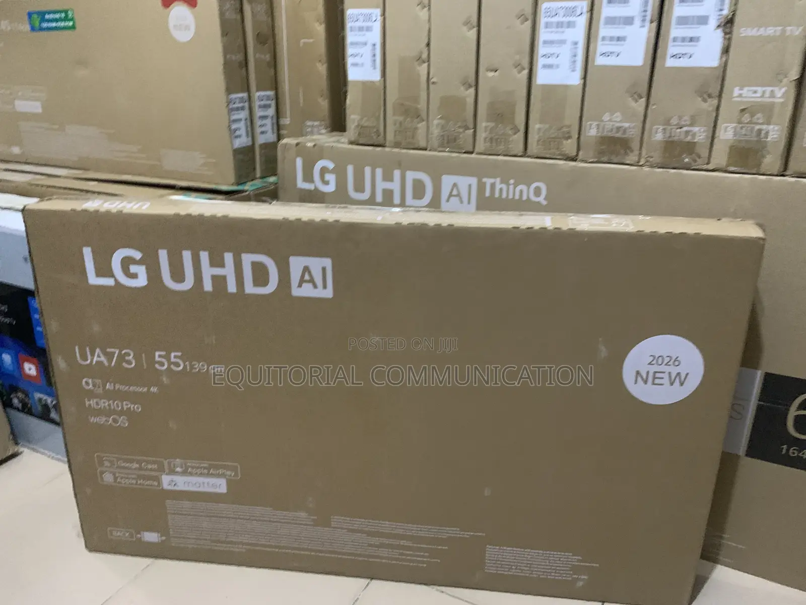 Lg 55-Inch Smart Tv With Sleek Design