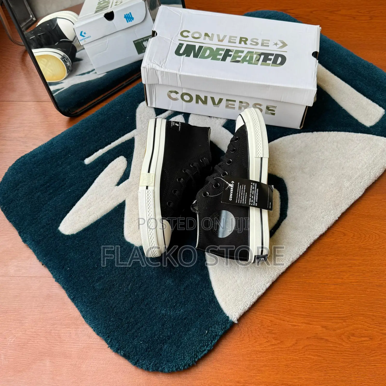 Original Undefeated X Converse Chuck Taylor 70 Plus Mid Sneakers