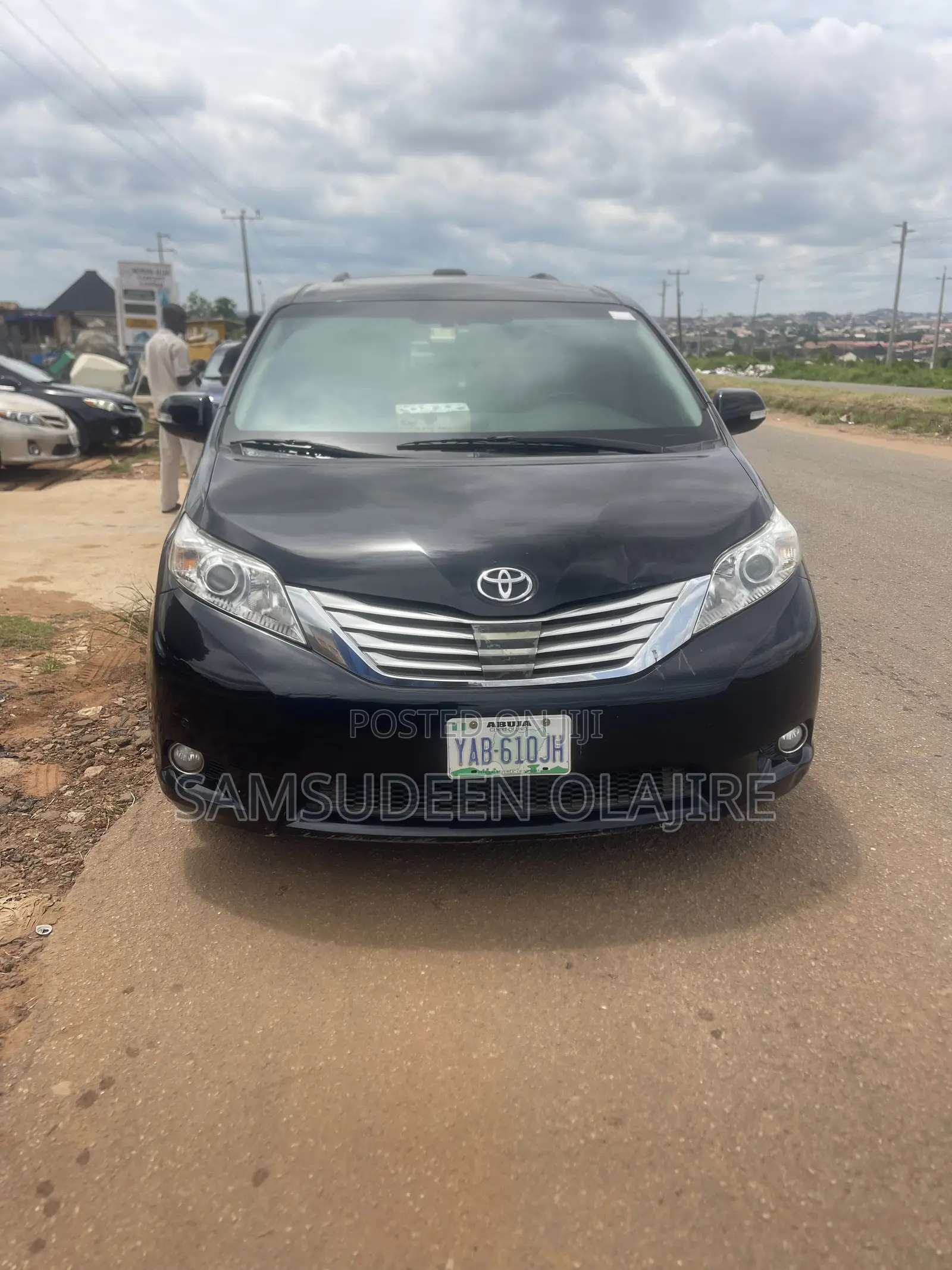 Toyota Sienna XLE 8 Passenger 2012 Black