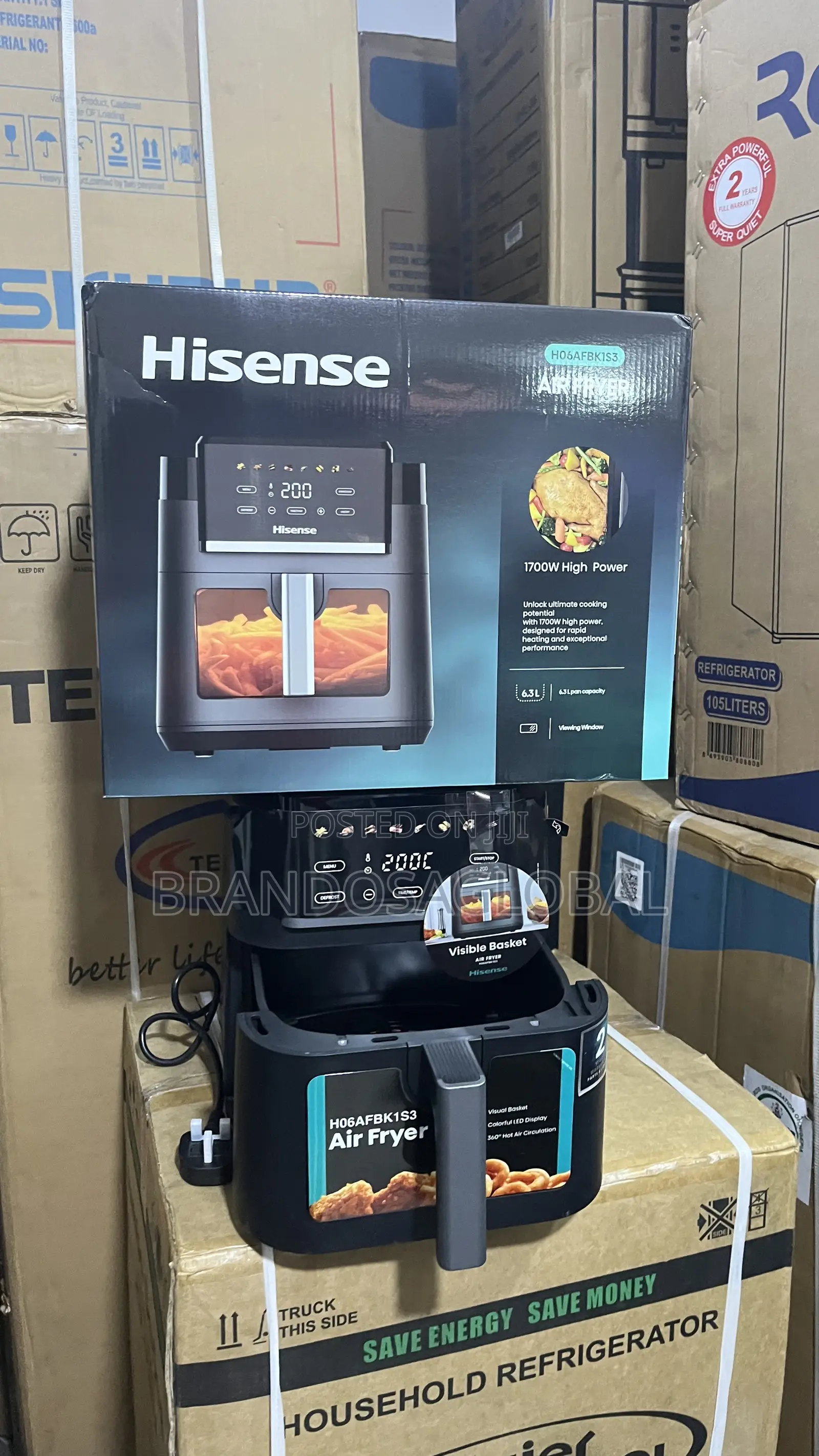 Hisense 6.3l Air Fryer H06afbk1s3 – Reliable Home Air Fryer