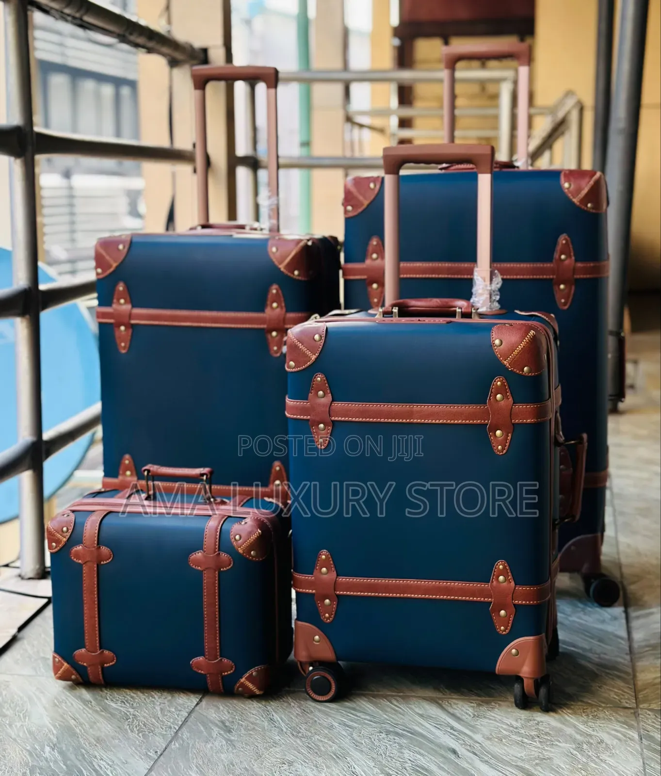High Quality Luxury Travel Luggage 4in1 Bag–Spacious, Strong Durable