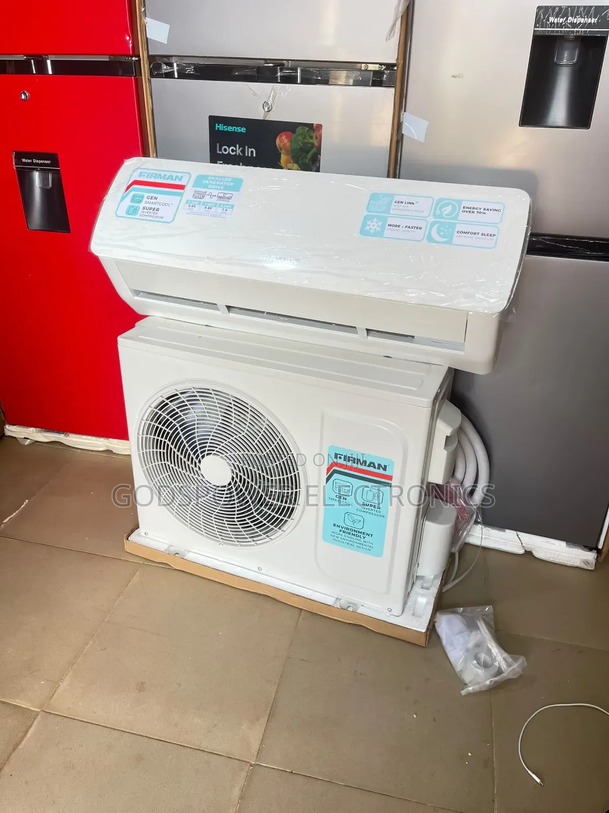 Firman 1.6hp Inverter Ac With Kit and Wire