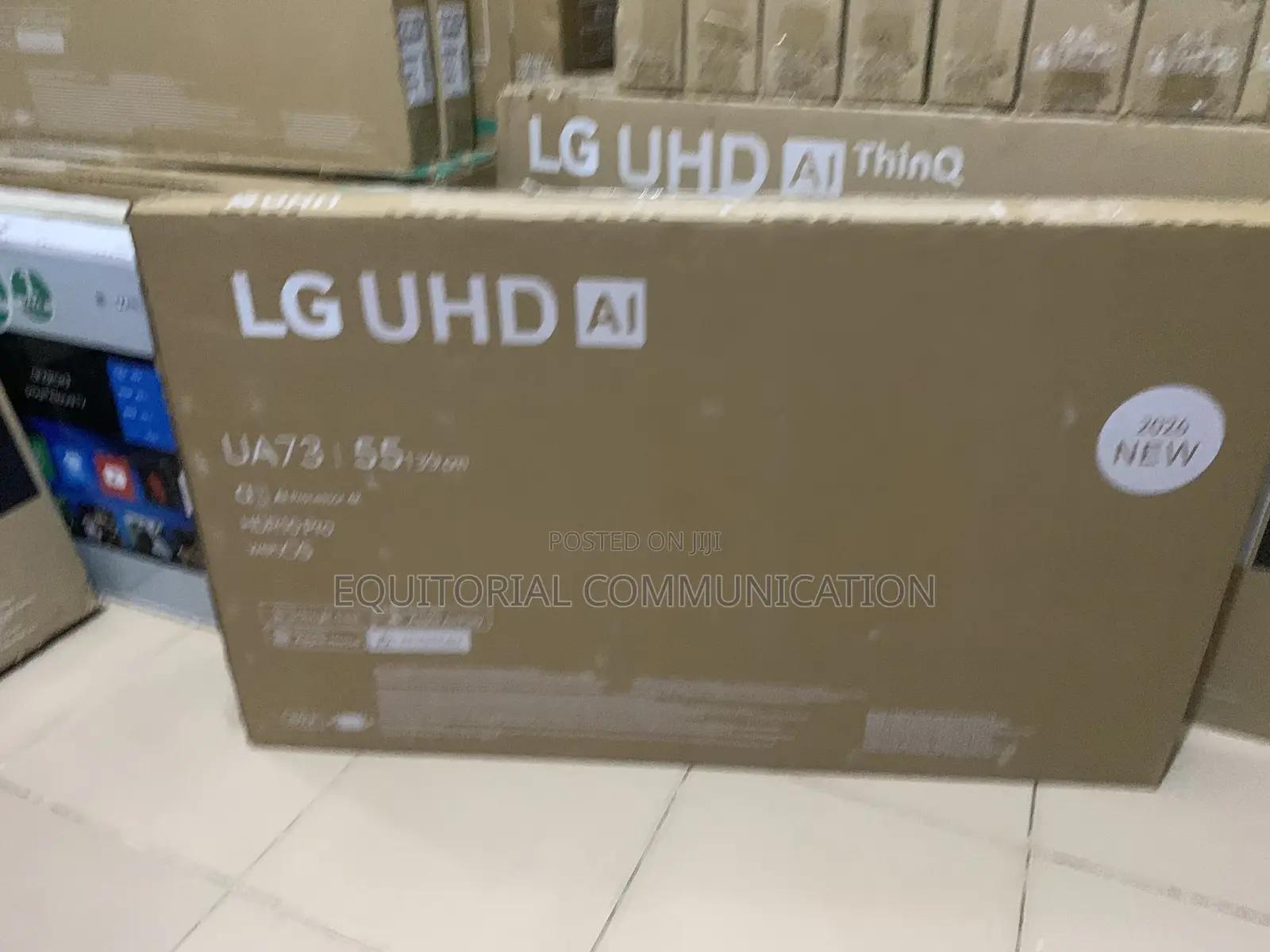 Lg 55-Inch Smart Tv With Crystal Display