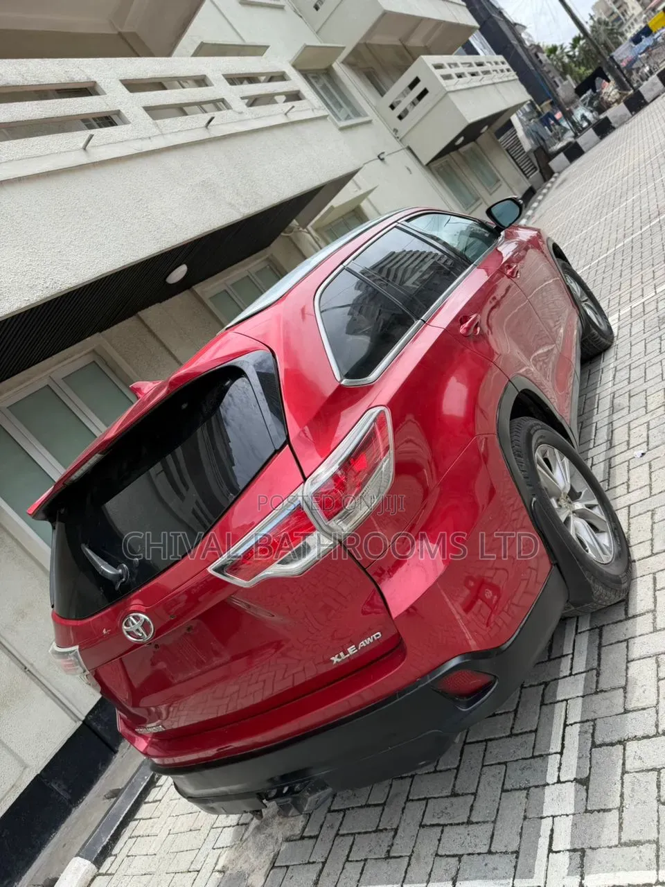 Toyota Highlander 2015 Red