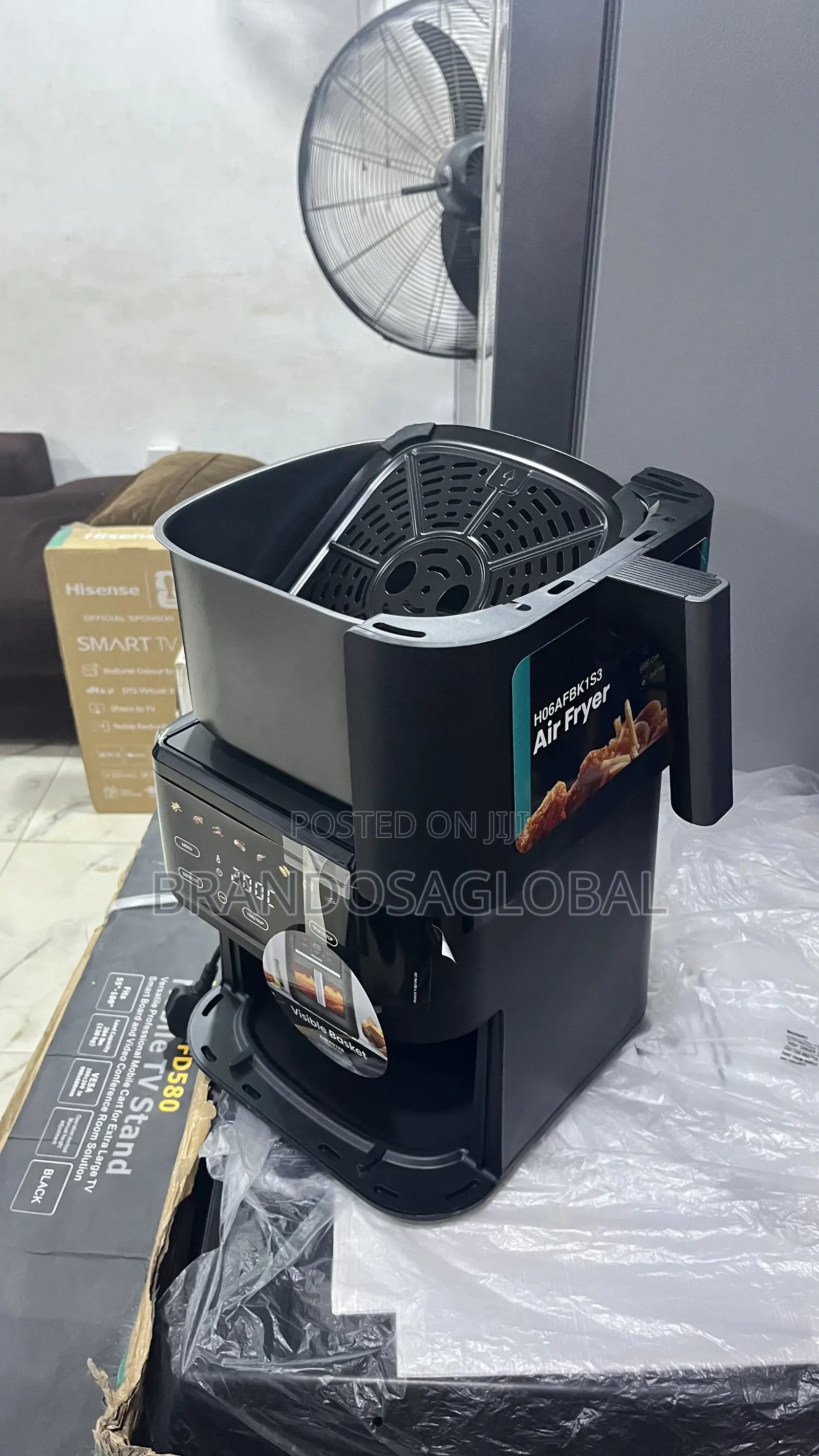 Hisense 6.3l Air Fryer H06afbk1s3 – Premium Healthy Food Cooker