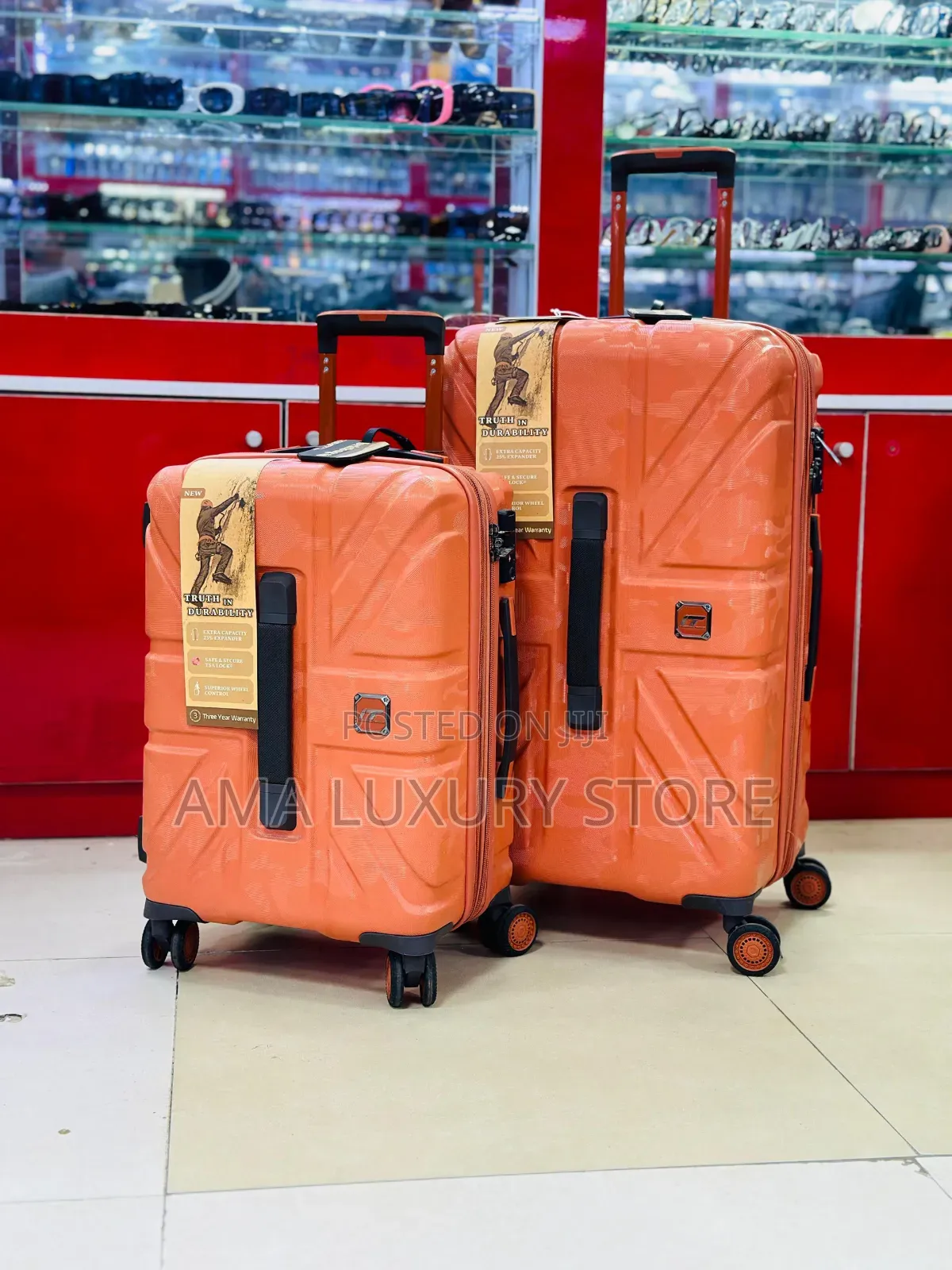 High Quality Travel Luggage 2in1 Box Set– Spacious, Strong Durable