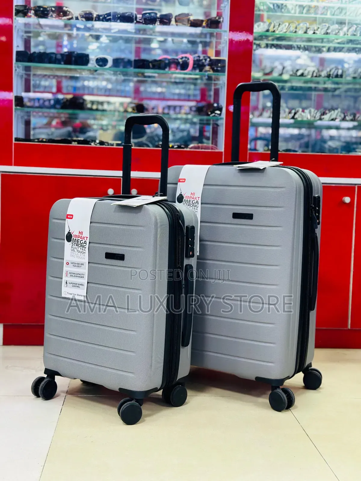 High Quality Travel Luggage 2in1 Box Set– Spacious, Strong Durable