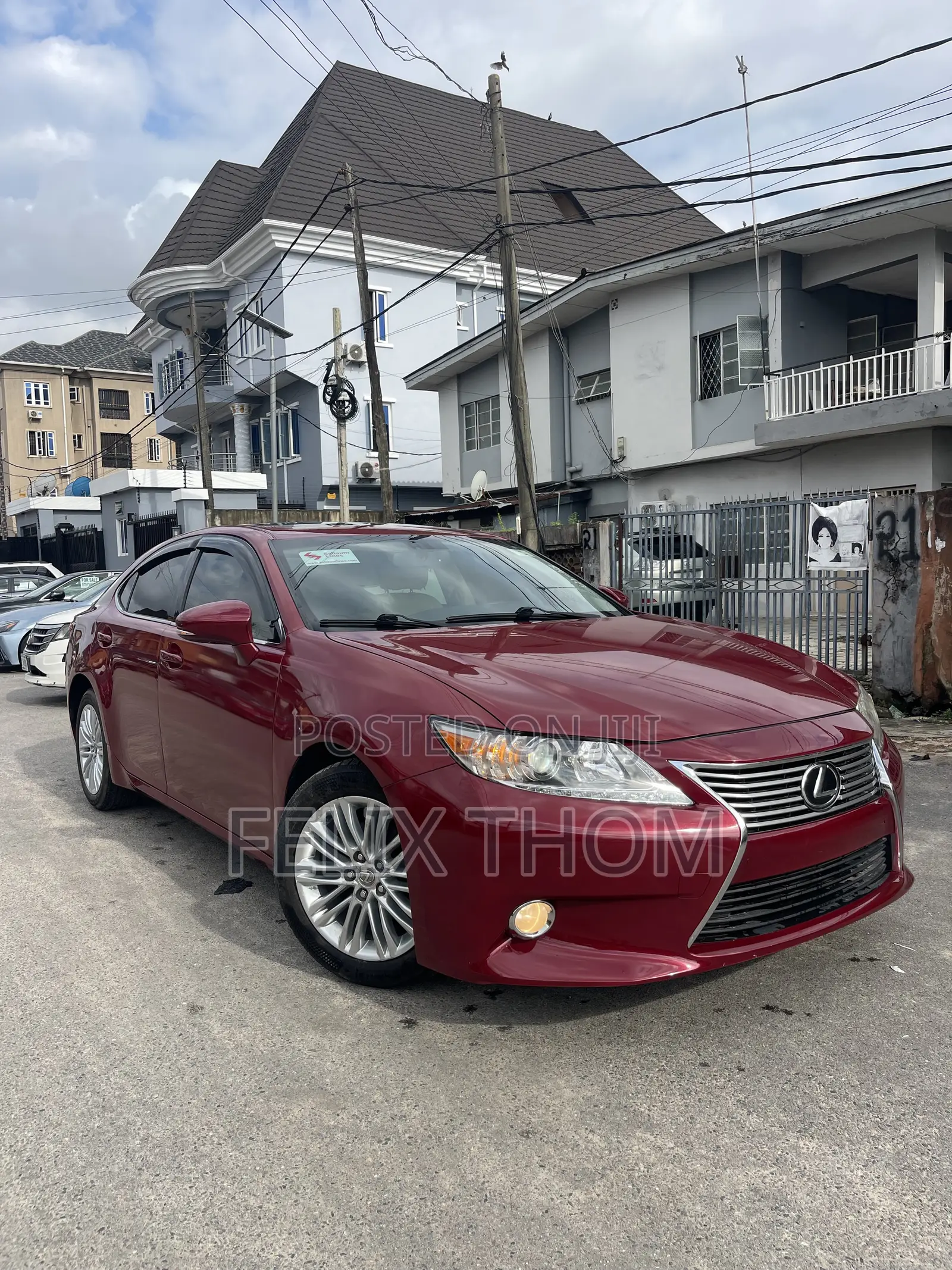 Lexus ES 350 FWD 2014 Red