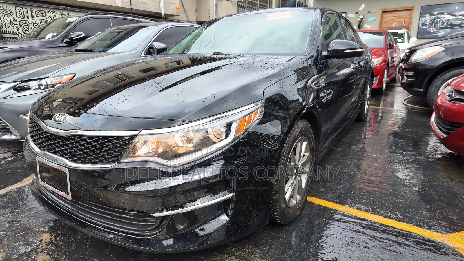 Kia Optima SX Turbo Sedan AWD (2.0L 4cyl 6A) 2017 Black