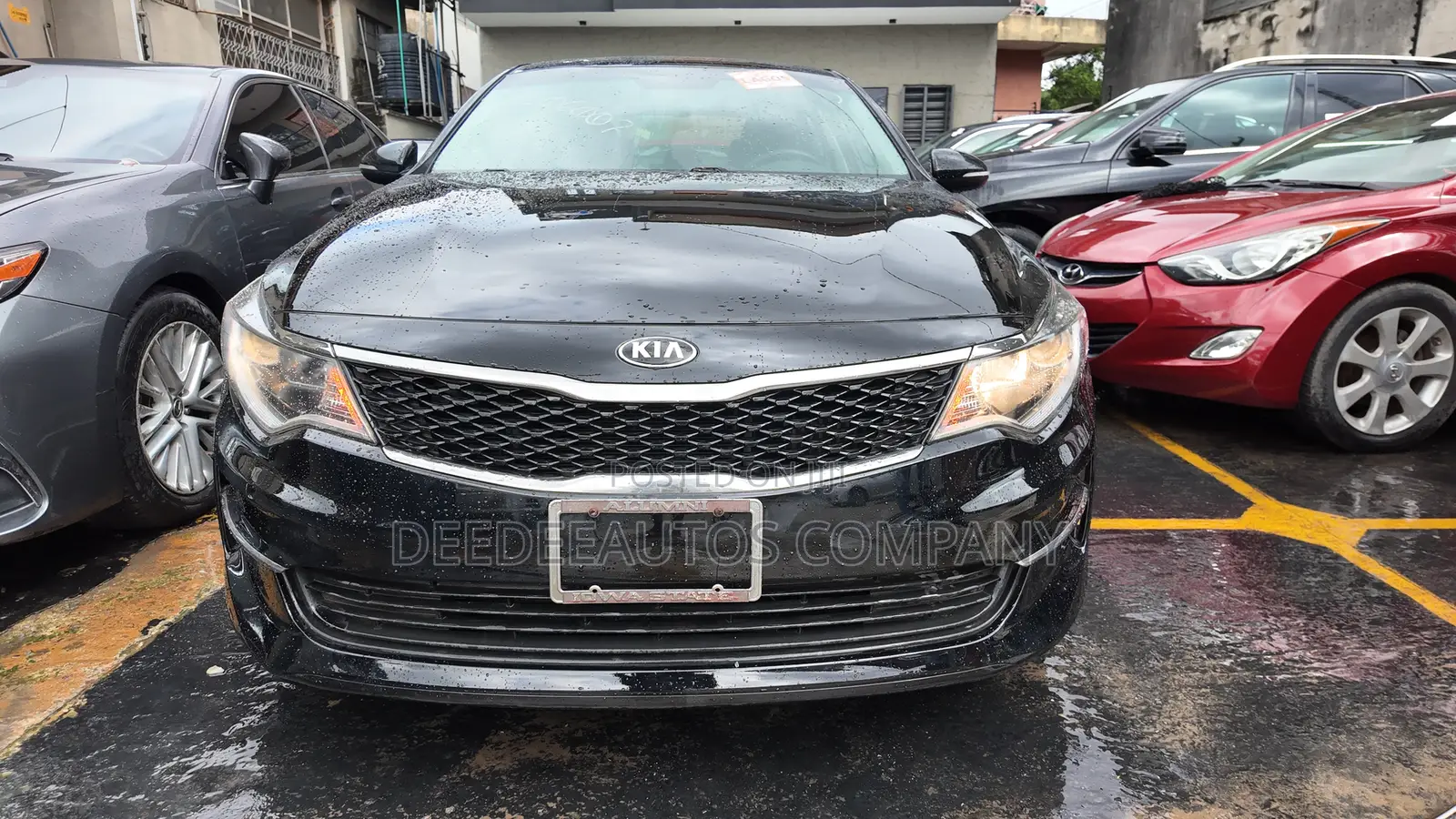 Kia Optima SX Turbo Sedan AWD (2.0L 4cyl 6A) 2017 Black