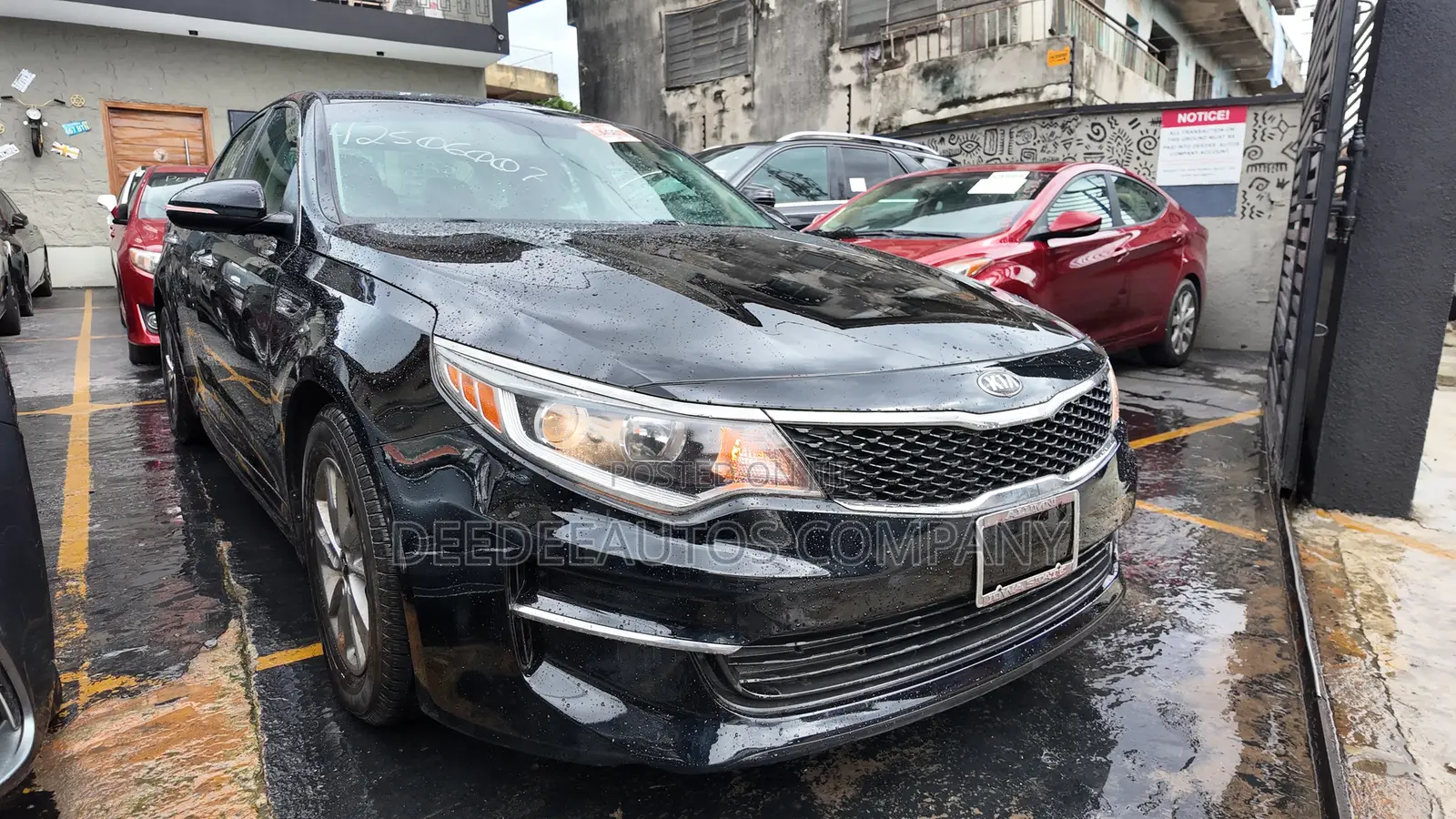 Kia Optima SX Turbo Sedan AWD (2.0L 4cyl 6A) 2017 Black