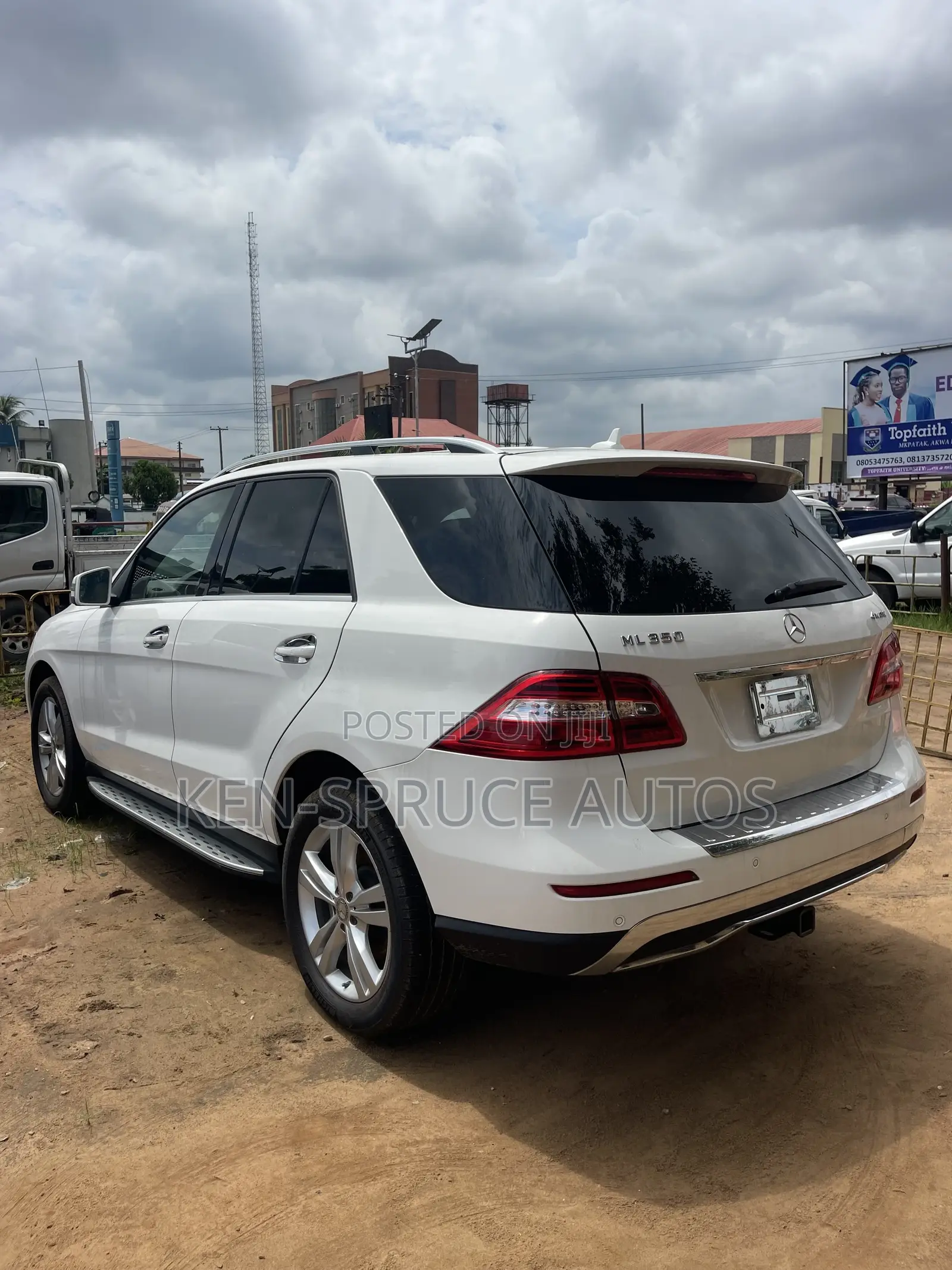 Mercedes-Benz M Class ML350 4MATIC 4dr SUV AWD (3.5L 6cyl 7A) 2015 White