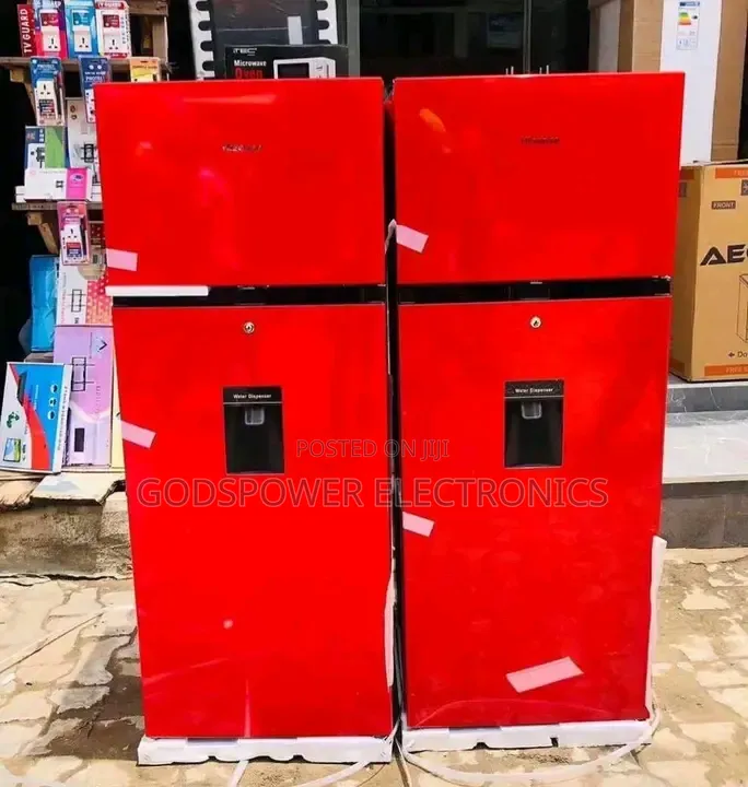 Hisense 205 Liters Double Door Standing Fridge
