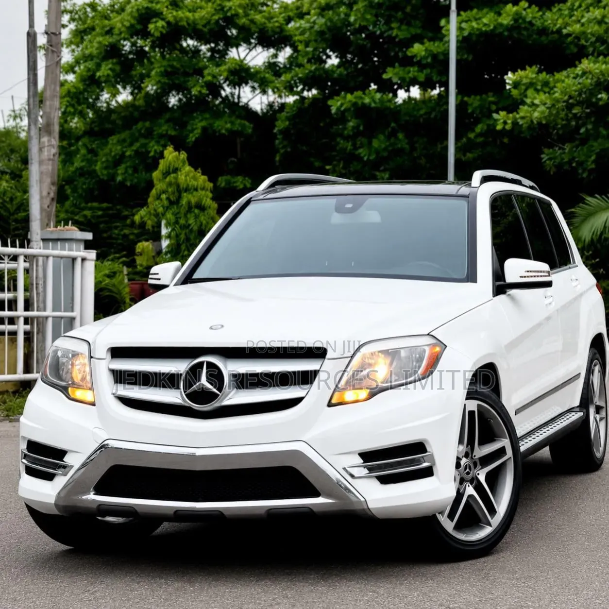 Mercedes-Benz GLK-Class 350 4MATIC 2014 White