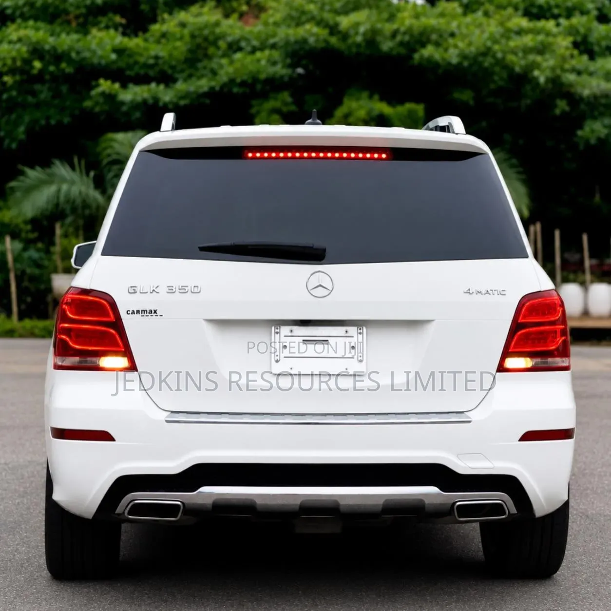Mercedes-Benz GLK-Class 350 4MATIC 2014 White