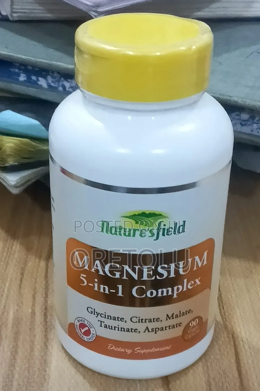 Nature Field Magnesium 5-1 Complex * 90 Capsules