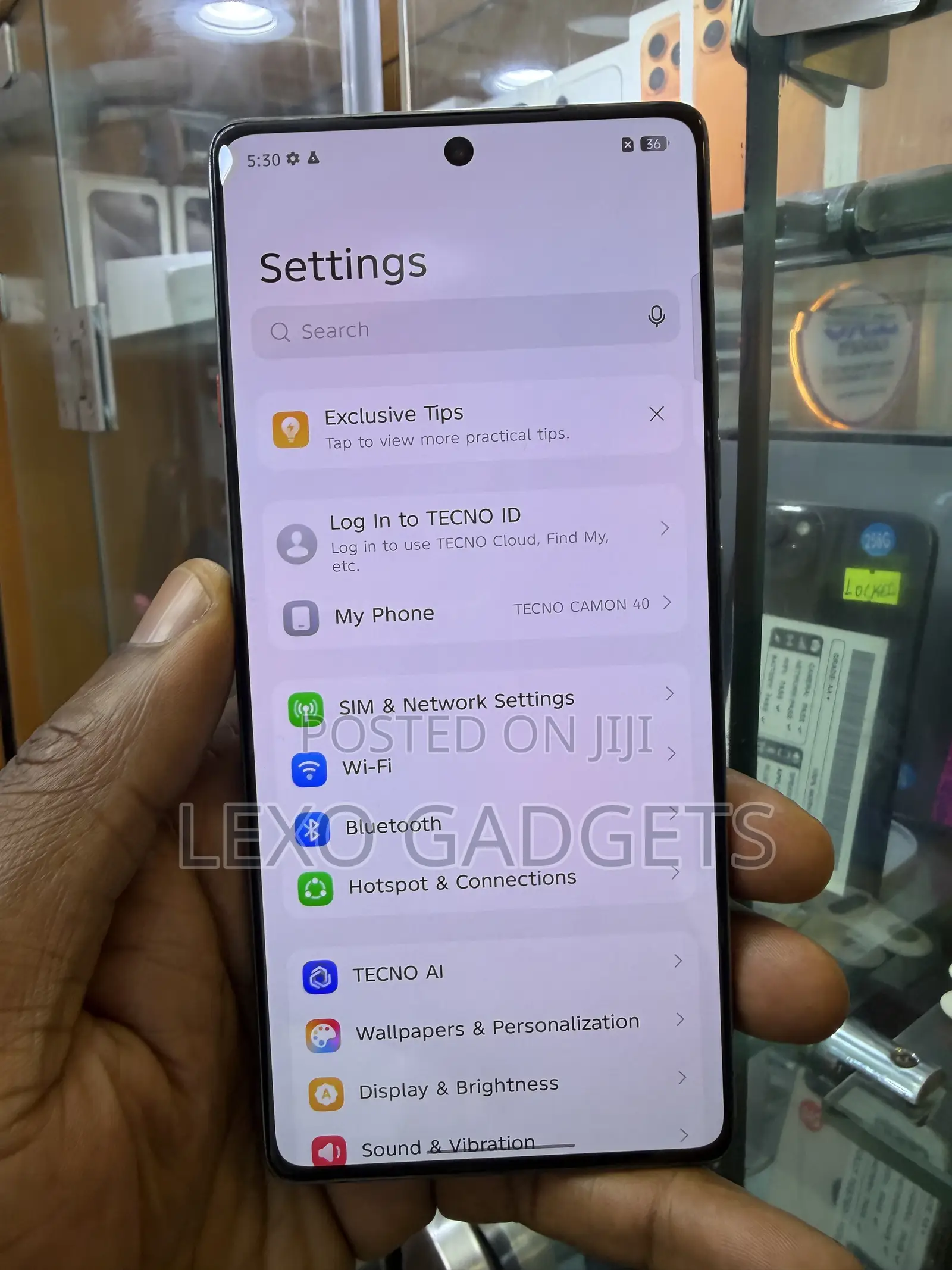 Tecno Camon 40 Pro 4G 128 GB Gray