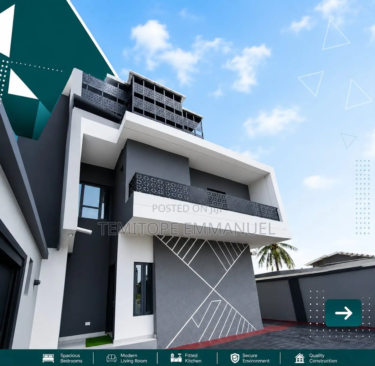 Furnished 5bdrm Duplex in Omole Phase 1 for sale