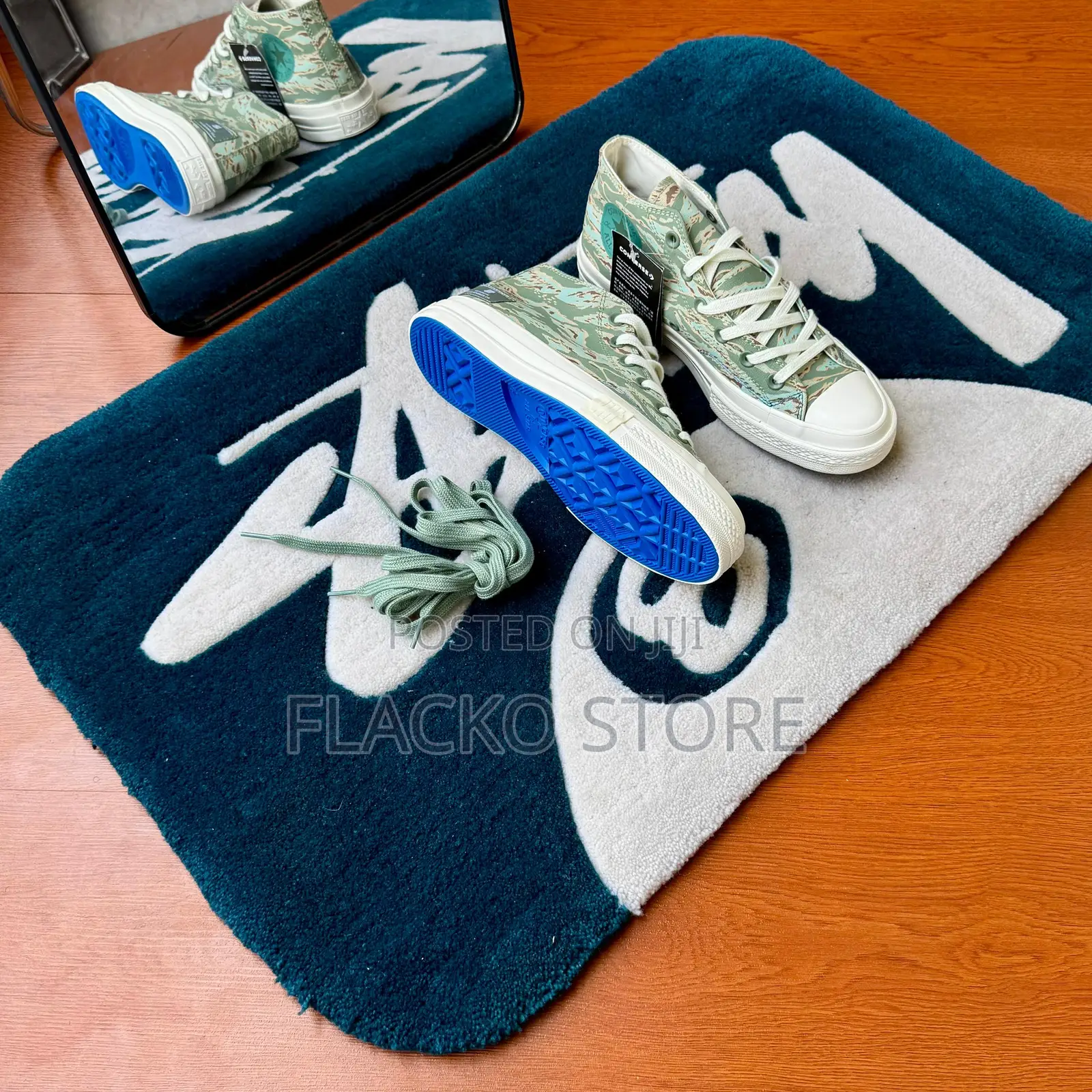 Original Undefeated X Converse Chuck Taylor 70 Plus Mid Sneakers