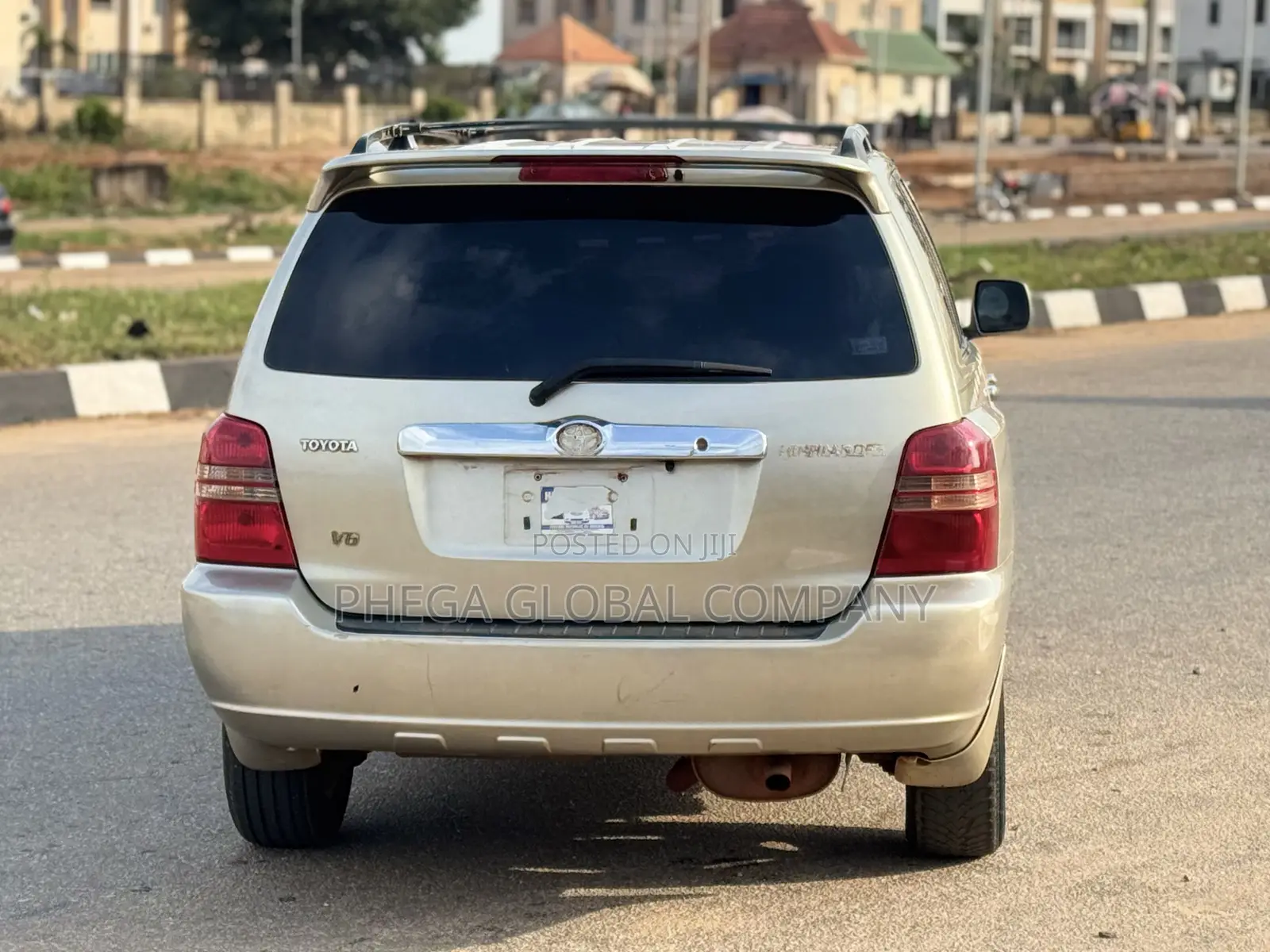 Toyota Highlander Limited V6 4x4 2004 Gold