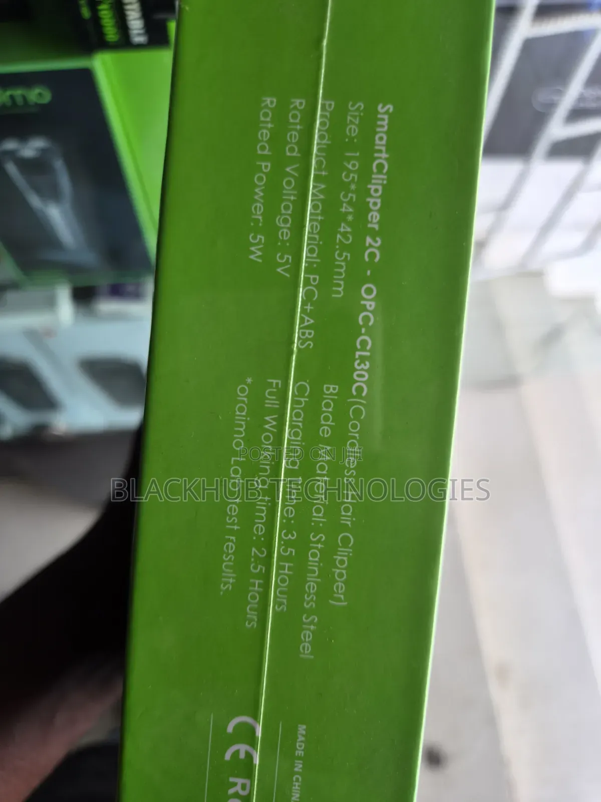 Oraimo Smart Clipper 2c Professional Hair Clipper