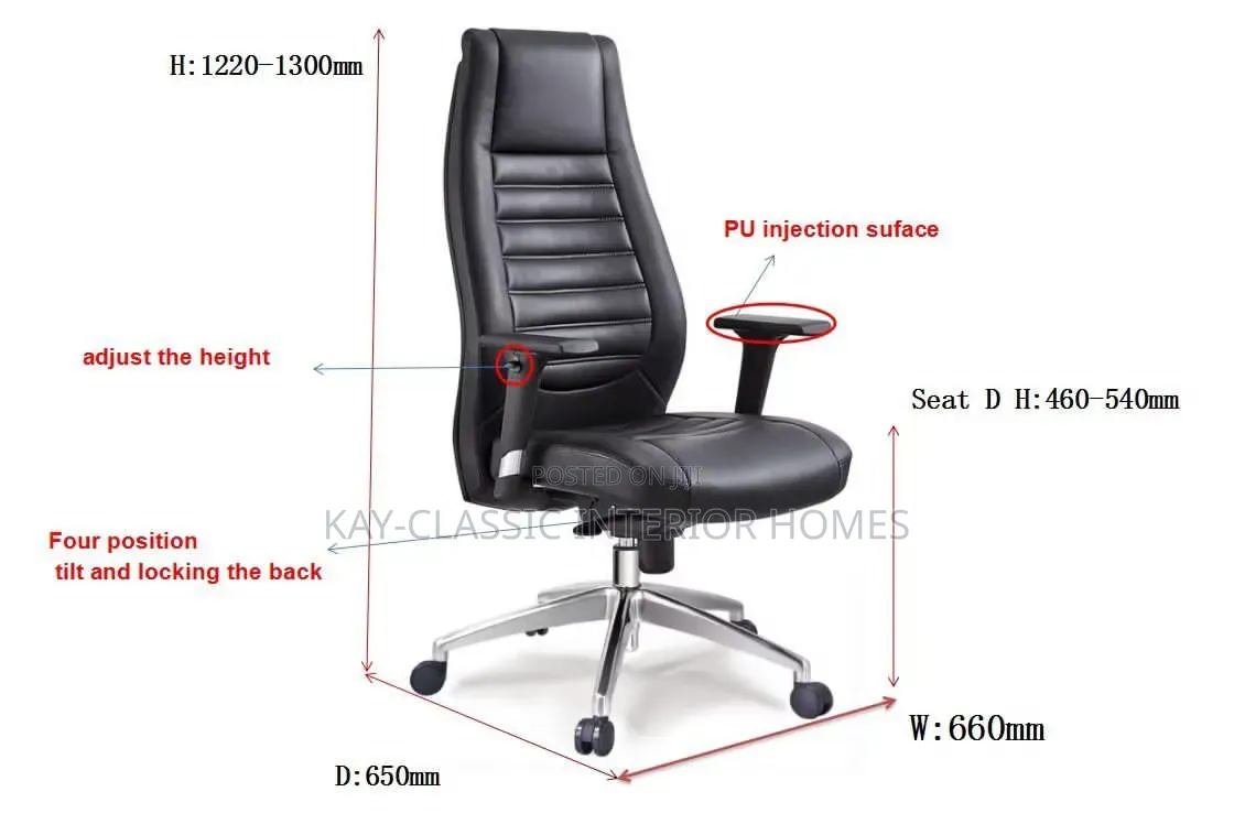 High-Quality Swivel Officer Chair