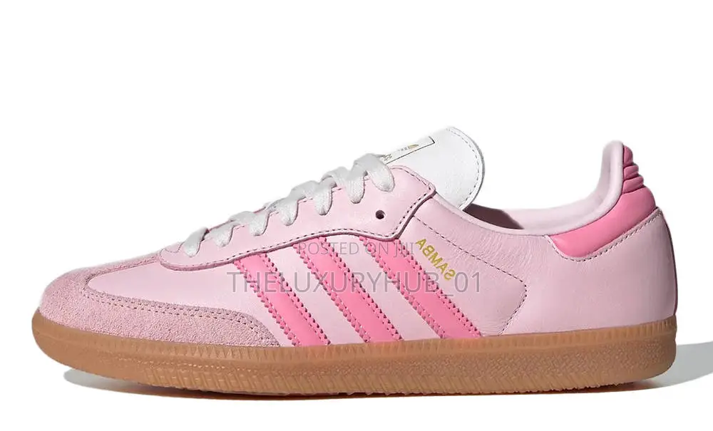 Pink Adidas Samba