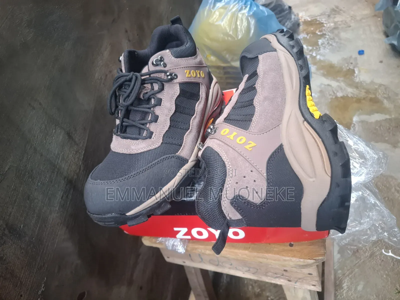 Zoyo Brand Safety Boots Rugged Design